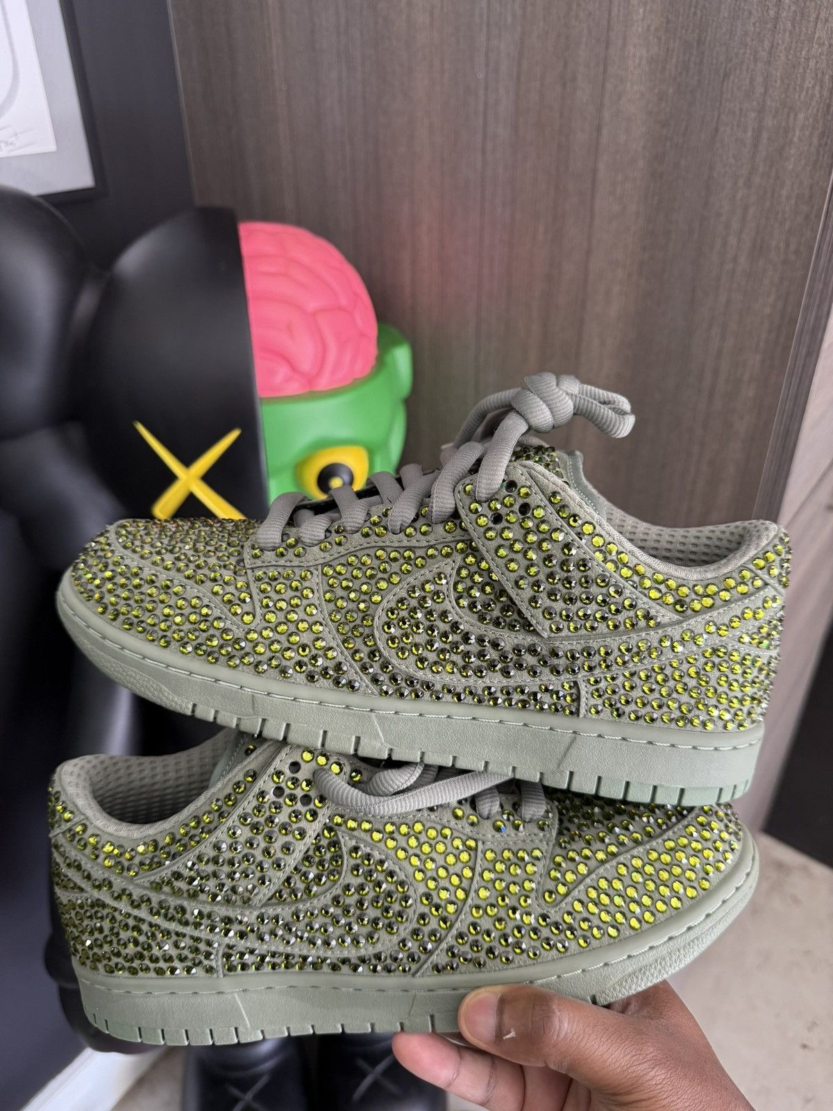 Cactus Plant Flea Market × Nike Cactus Plant Dunk Spiral Sage CPFM Size US 9 / EU 42 - 6 Thumbnail
