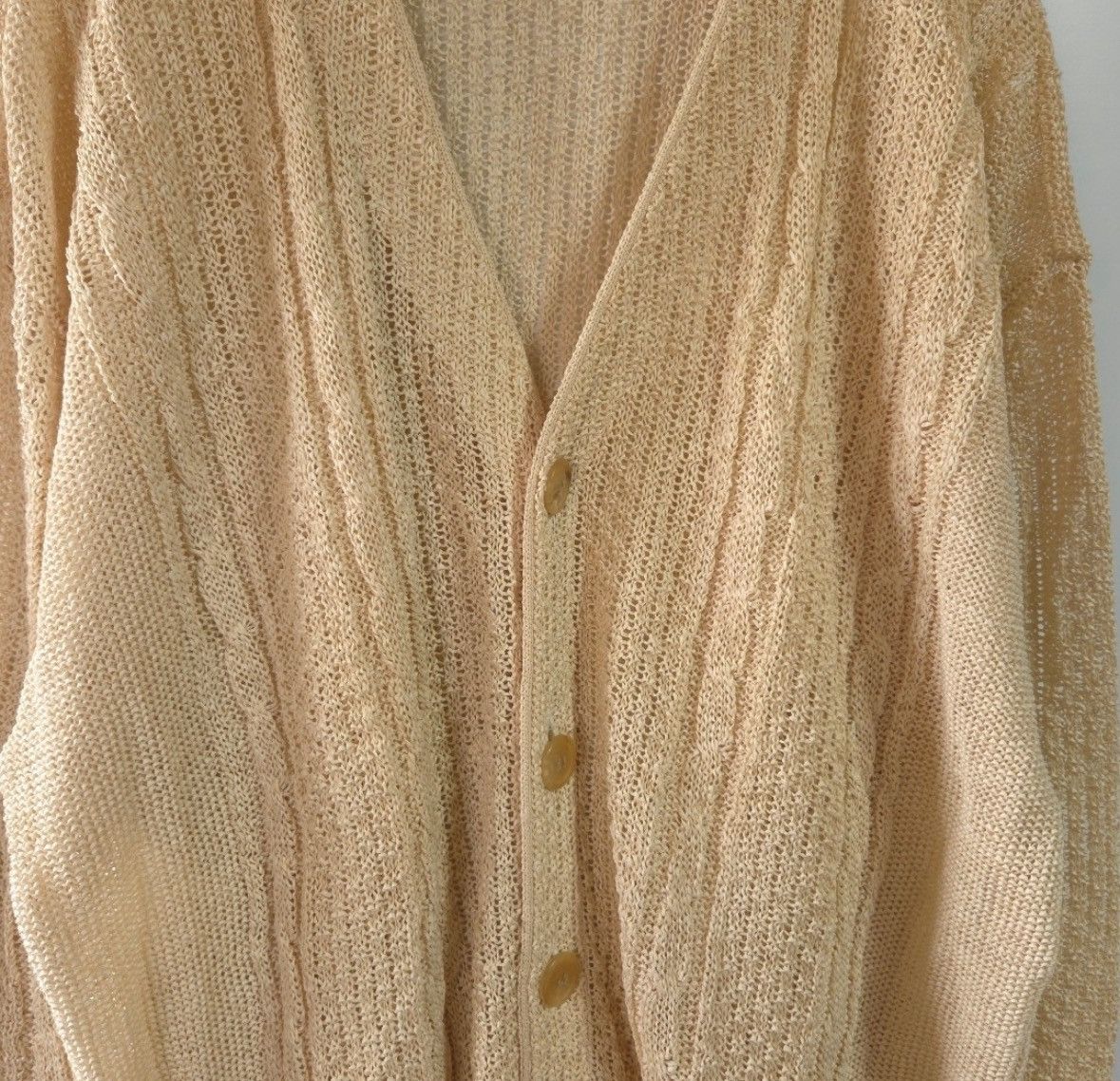 Issey Miyake Issey miyake men 1994ss linen knit Size US M / EU 48-50 / 2 - 3 Thumbnail