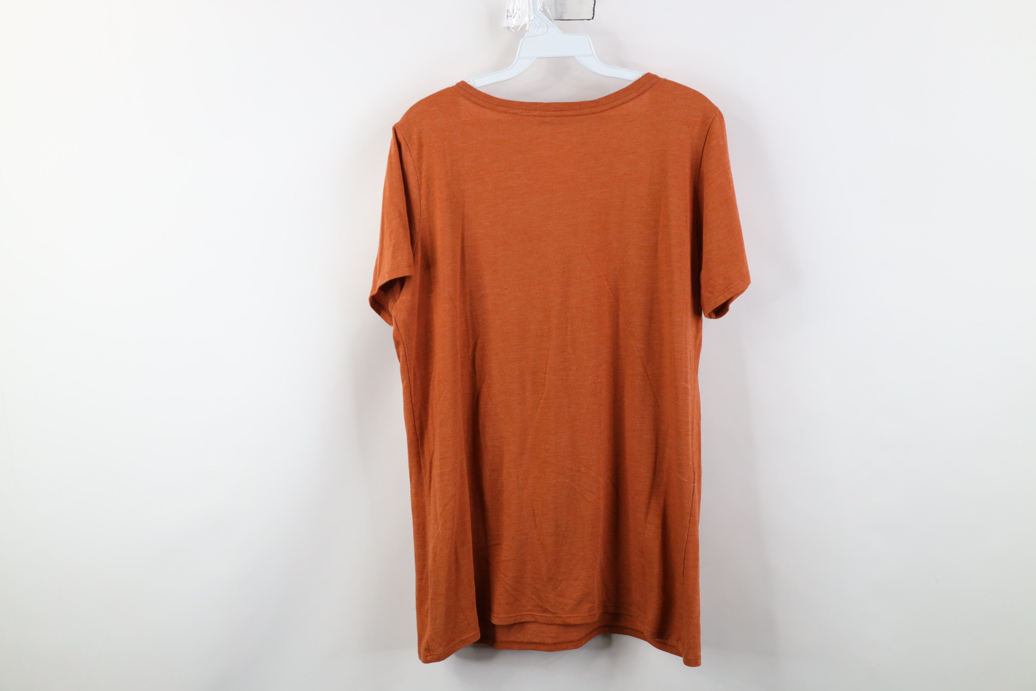Nike Nike Athletic Cut University of Texas Hook Em V-Neck T-Shirt Size XL / US 12-14 / IT 48-50 - 10 Thumbnail