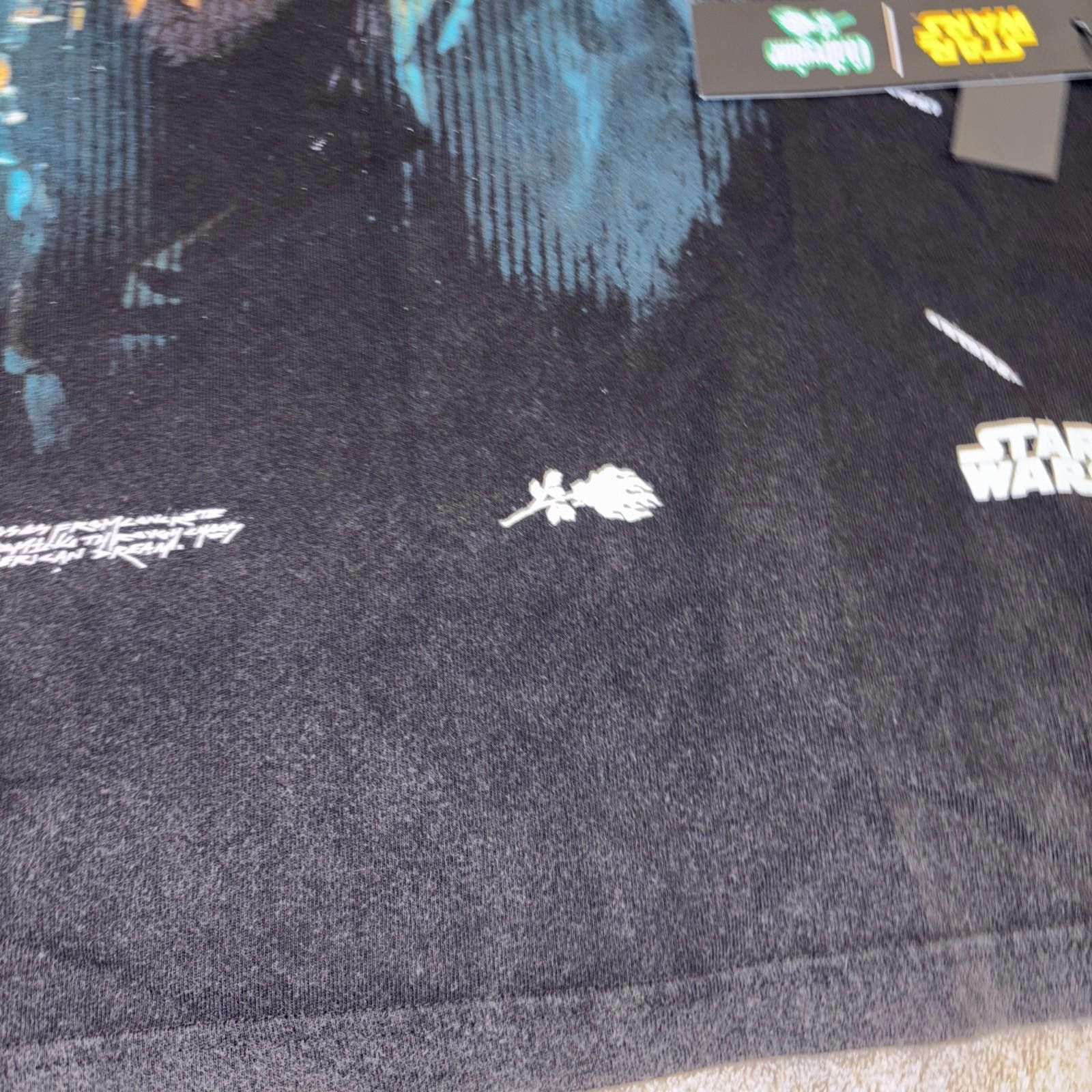 Civil Regime Civil Regime Star Wars Luke Skywalker NWT Large Black Tee Size US L / EU 52-54 / 3 - 4 Thumbnail