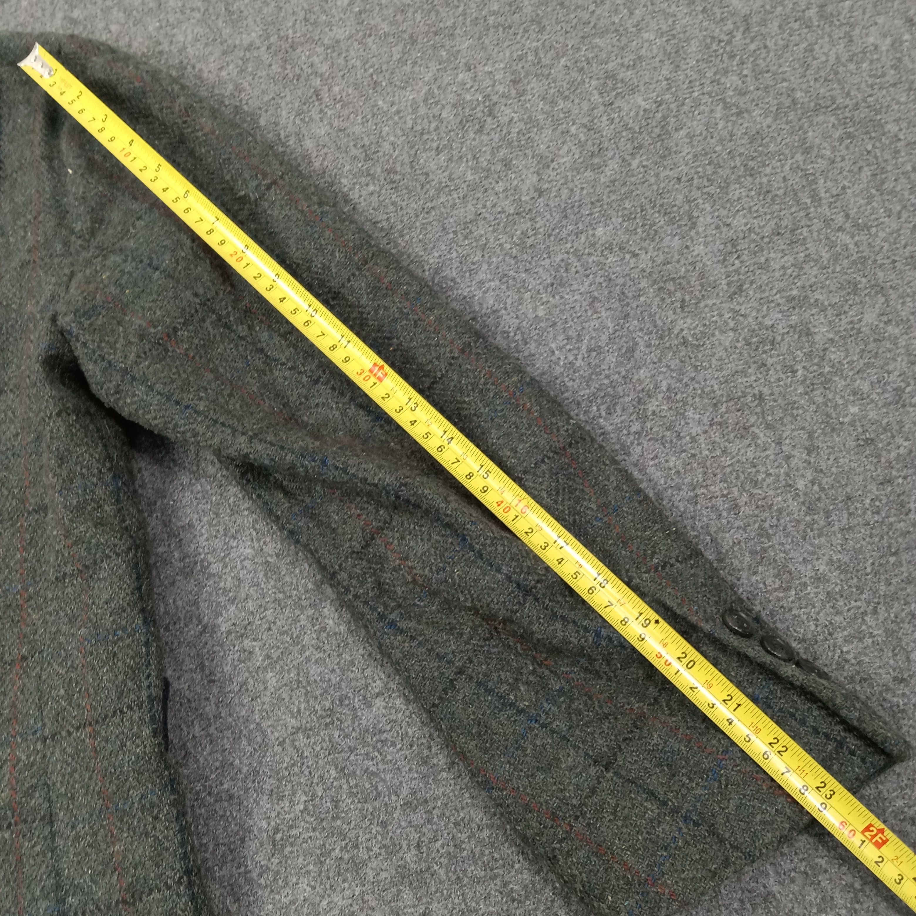 Harris Tweed Harris Tweed Designer Brand Trench Coat Jacket C254N6 Size US M / EU 48-50 / 2 - 9 Thumbnail