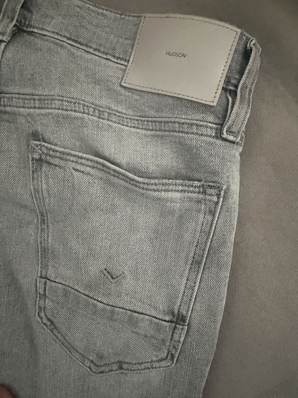 Hudson Grey Hudson Jeans Size US 30 / EU 46 - 4 Thumbnail