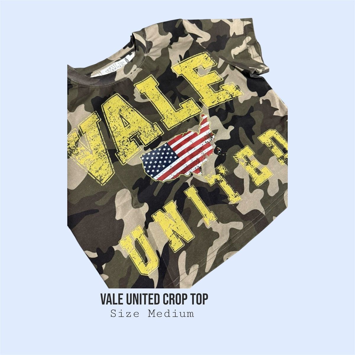 Vale Vale United Crop Top Size M / US 6-8 / IT 42-44 - 3 Thumbnail