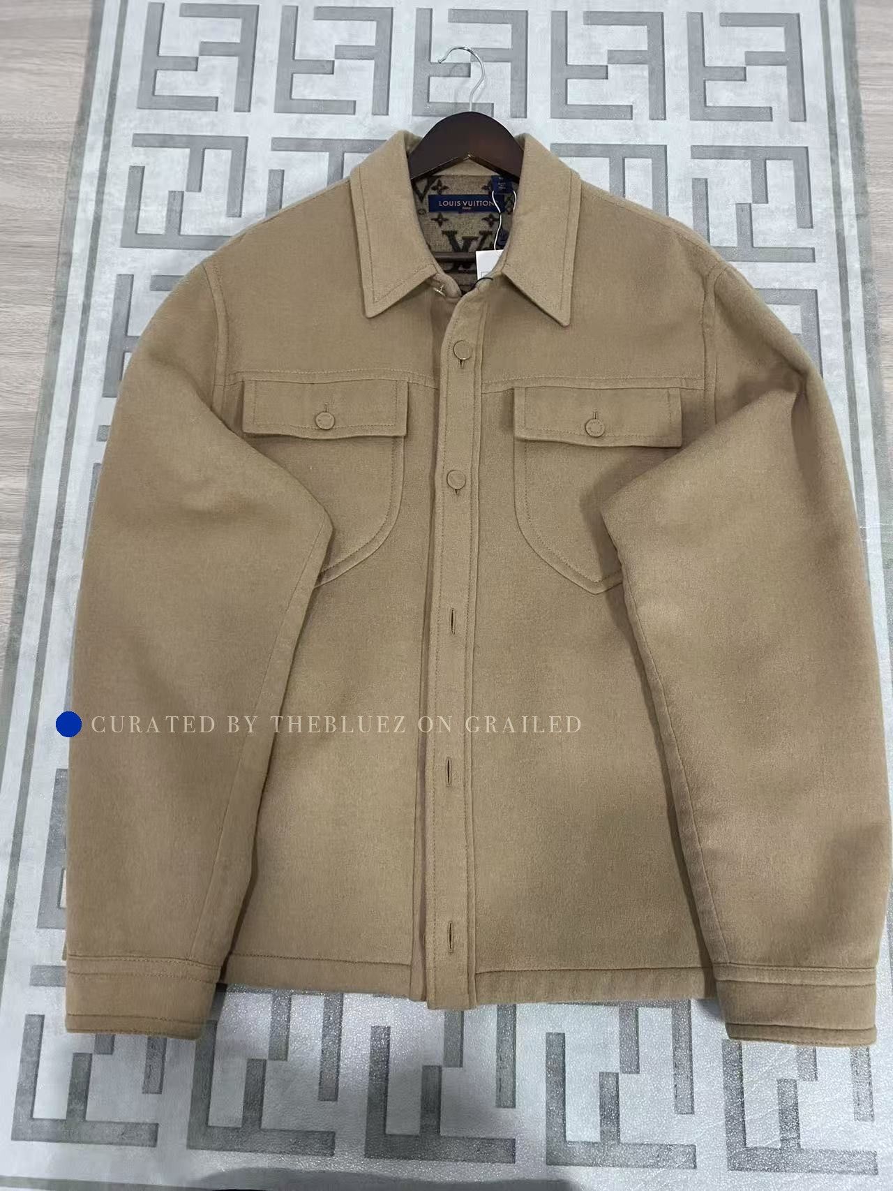 Louis Vuitton Stylish Beige Lightweight Jacket Size US XL / EU 56 / 4 - 1 Thumbnail