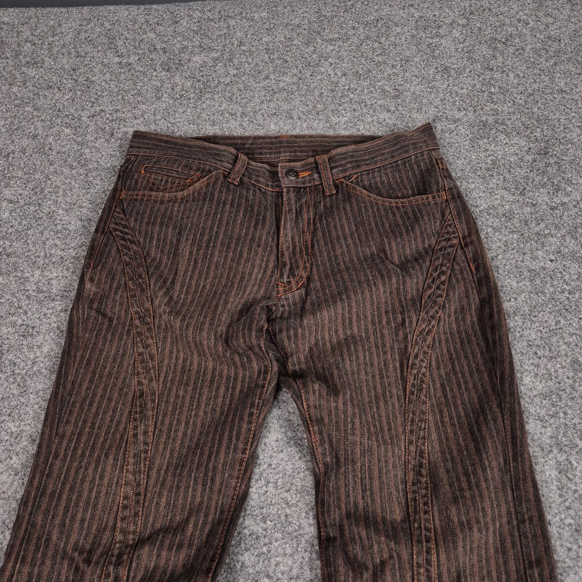 If Six Was Nine Custom Culture Flare Jeans Size US 33 - 3 Thumbnail