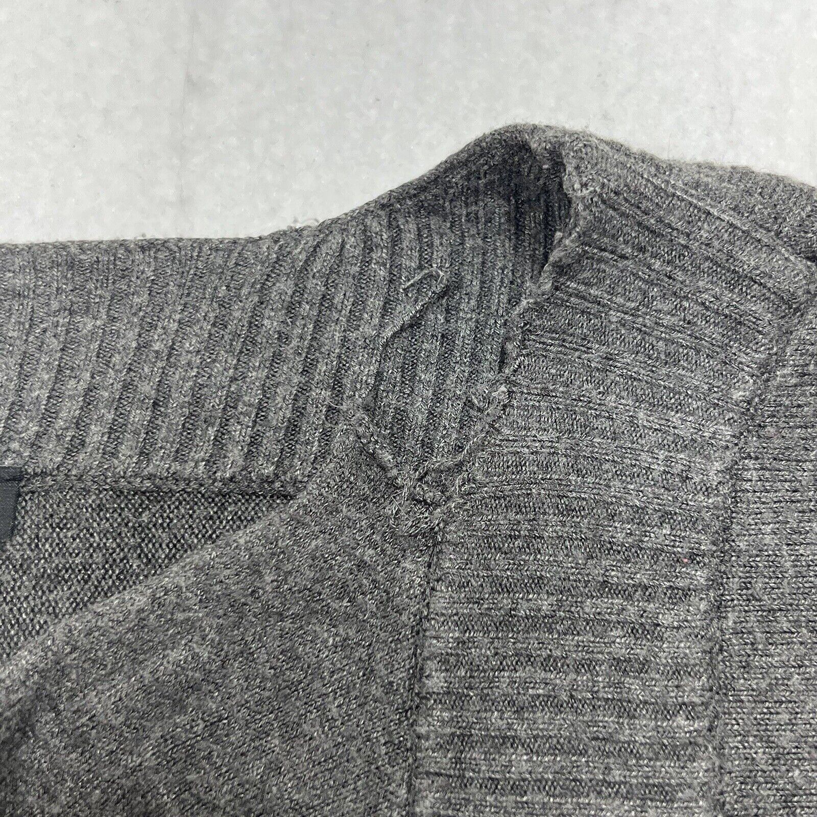 Eileen Fisher Eileen Fisher Gray Long Sleeve Cardigan Sweater Size L / US 10 / IT 46 - 5 Thumbnail