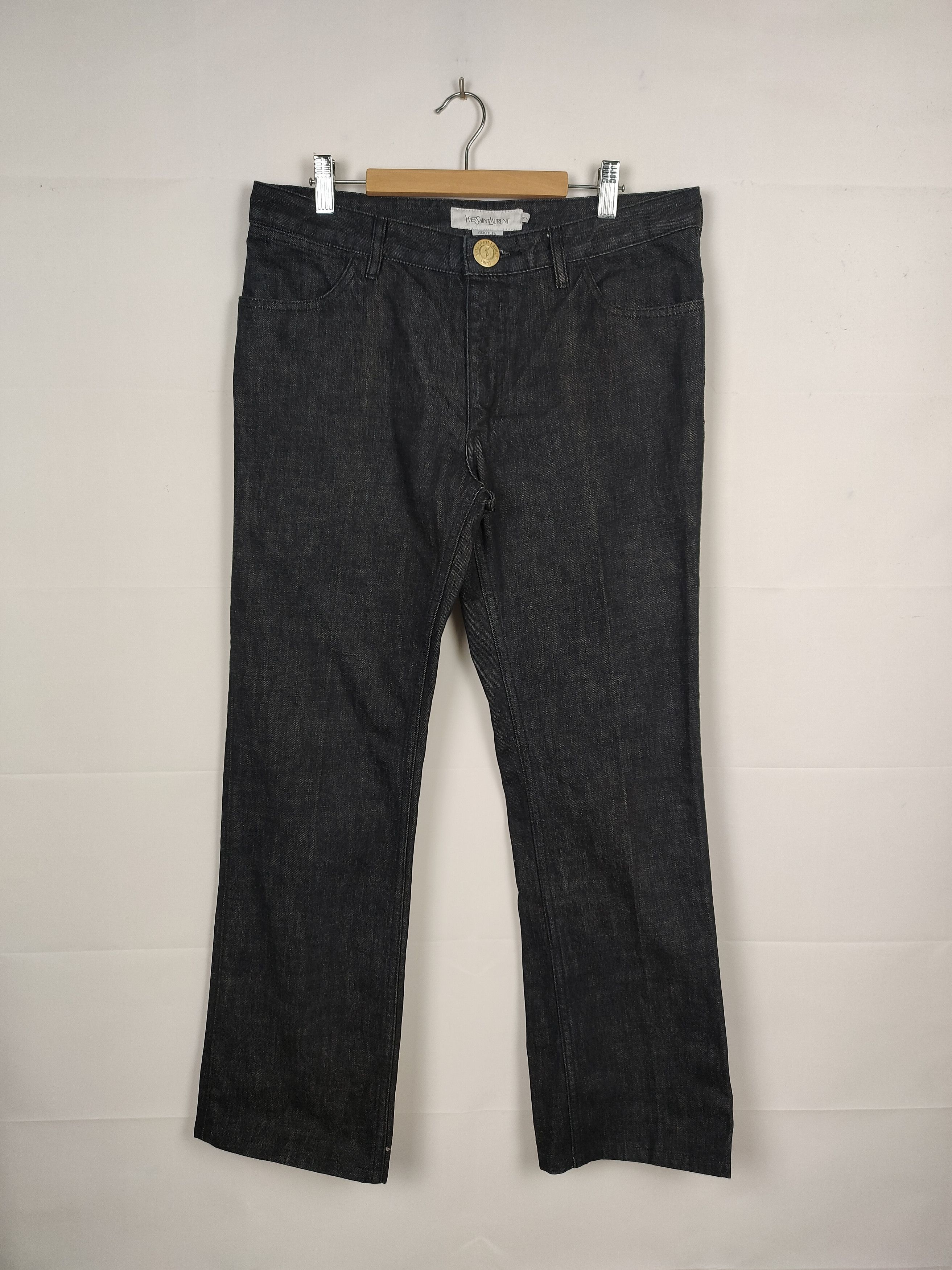 Yves Saint Laurent Black Denim Pant