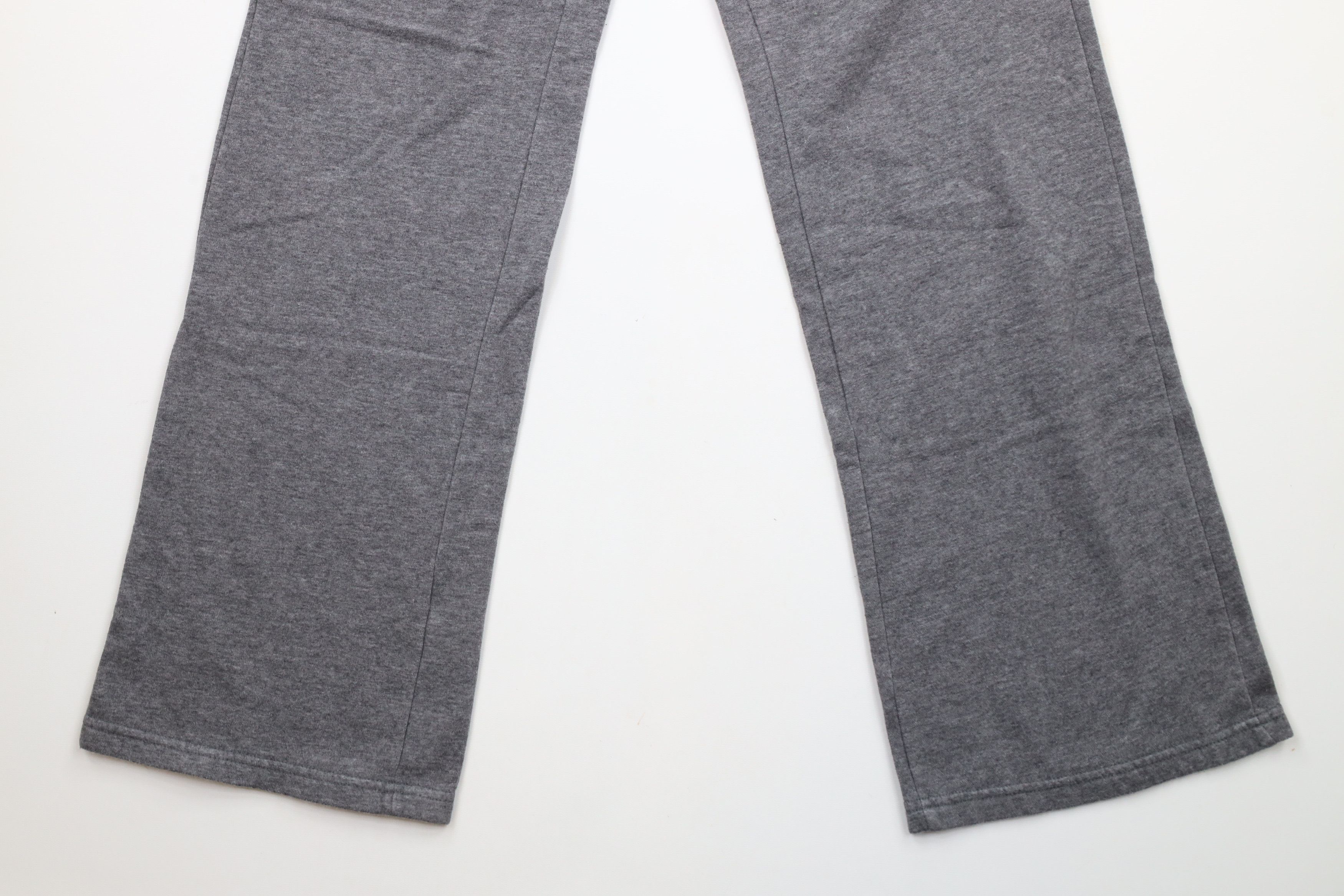 Nike × Vintage Vintage Nike Scott Mini Swoosh Wide Leg Sweatpants Gray Size US 32 / EU 48 - 4 Thumbnail