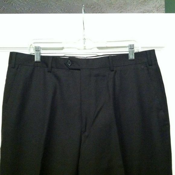 Santorelli SANTORELLI MEN'S NEW 100%WOOL DRESS PANTS SIZE: 36/33 Size 36R - 2 Thumbnail