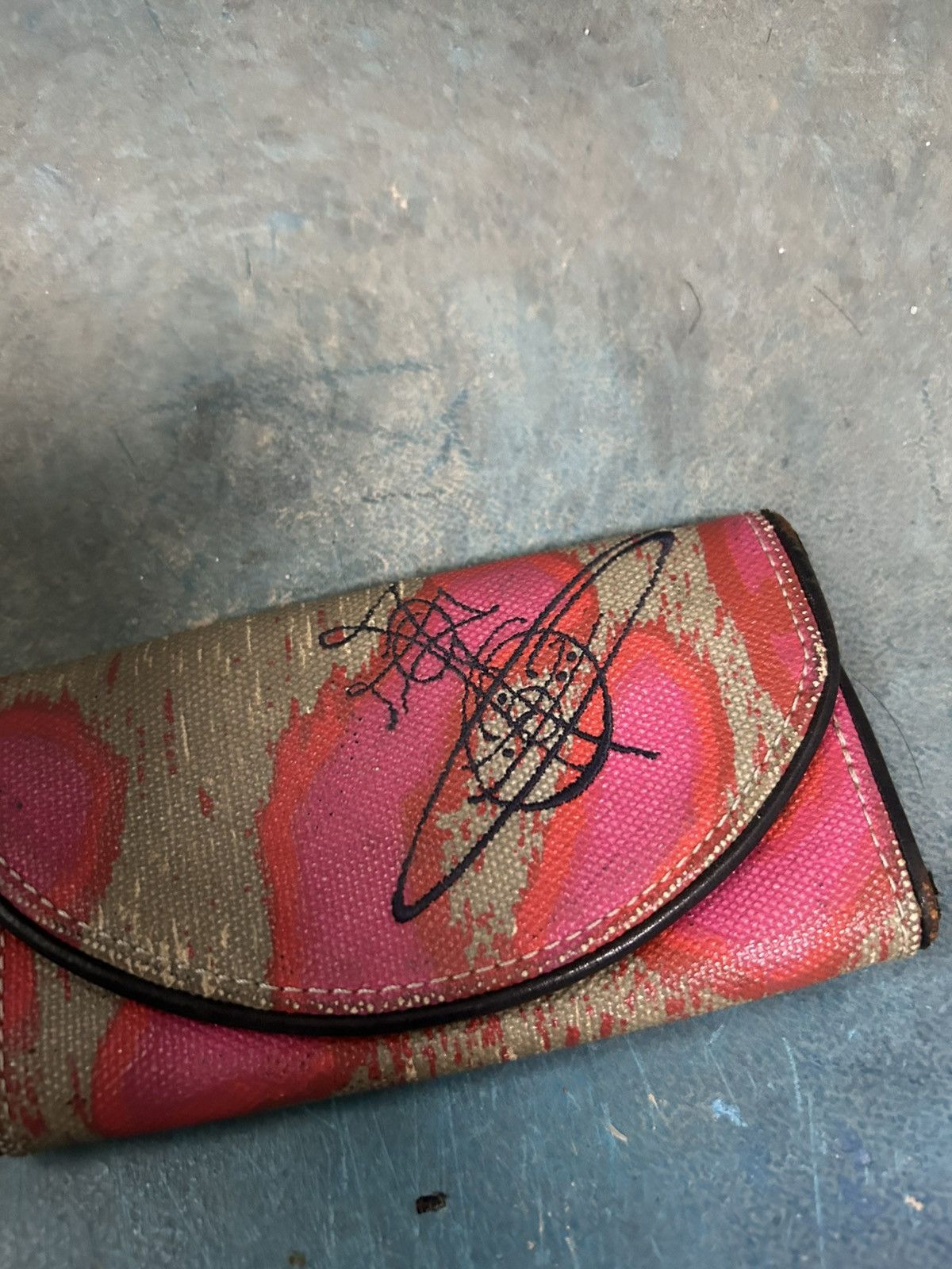 Vivienne Westwood Abstract Print Orb Pink Key Case Size ONE SIZE - 16 Thumbnail