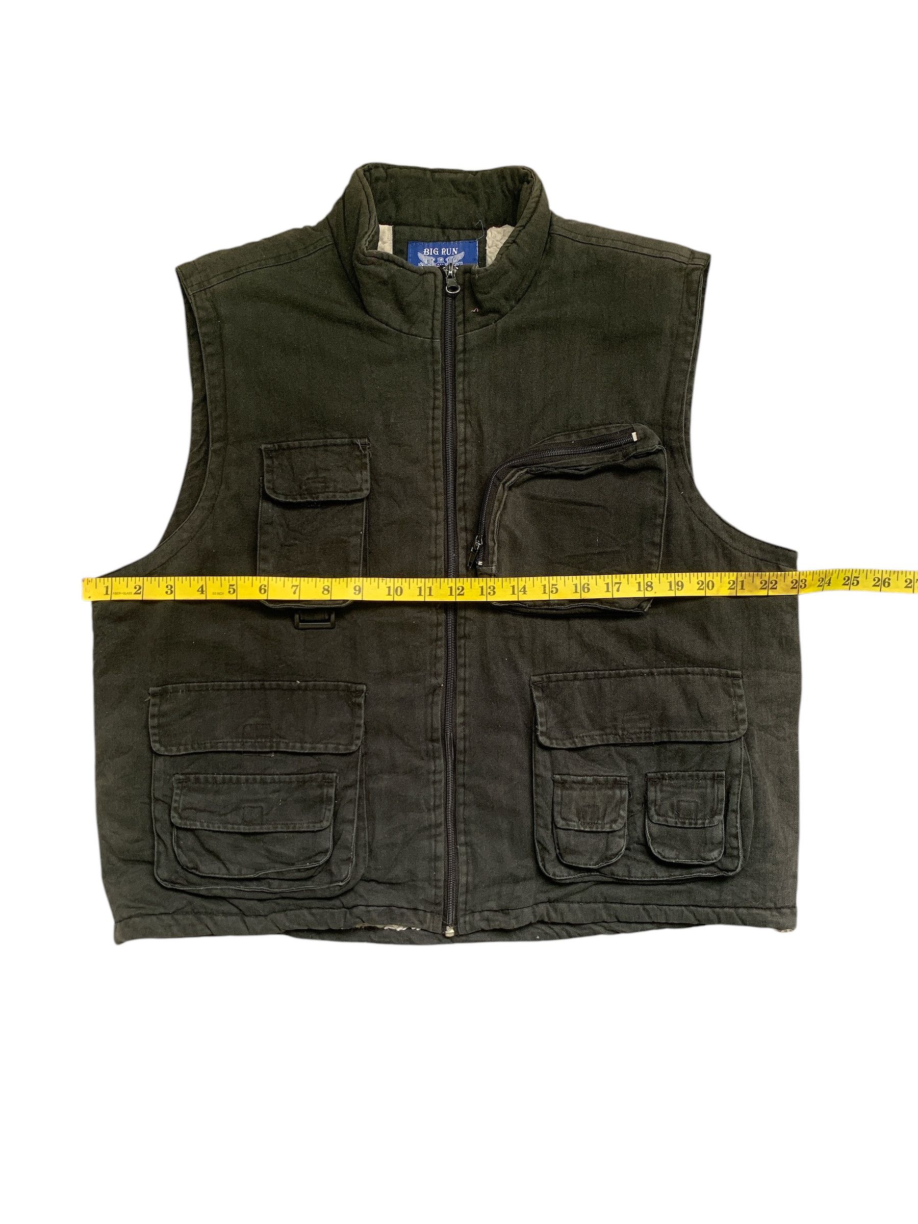 Japanese Brand × Vintage Rare Design Vintage Big Run Sherpa Vests Size US L / EU 52-54 / 3 - 7 Thumbnail