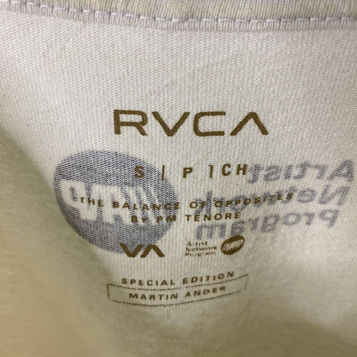 RVCA RVCA Special Edition Martin Ander Oversize Tee Size US L / EU 52-54 / 3 - 3 Thumbnail