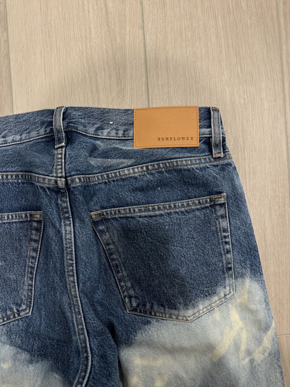 Sunflower Sunflower Loose Fit Bleached Splash Jeans Size US 32 / EU 48 - 10 Thumbnail