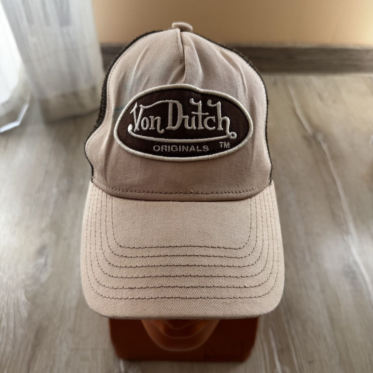 Von Dutch Vintage Von Dutch Logo Mesh Snapback Baseball Hat Cap Size ONE SIZE - 2 Thumbnail