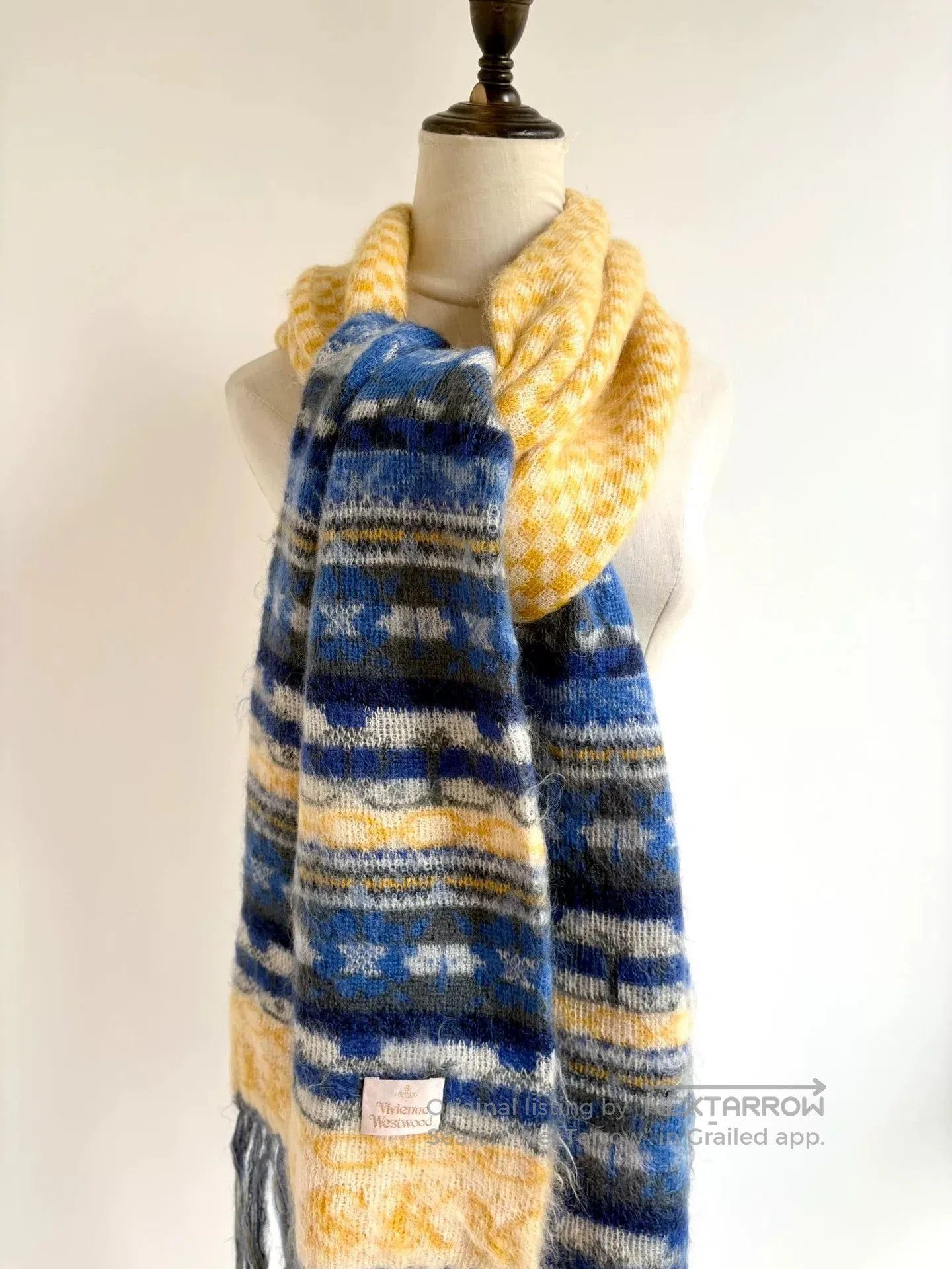 Vivienne Westwood vivienne westwood vintage mohair scarf. Size ONE SIZE - 3 Thumbnail