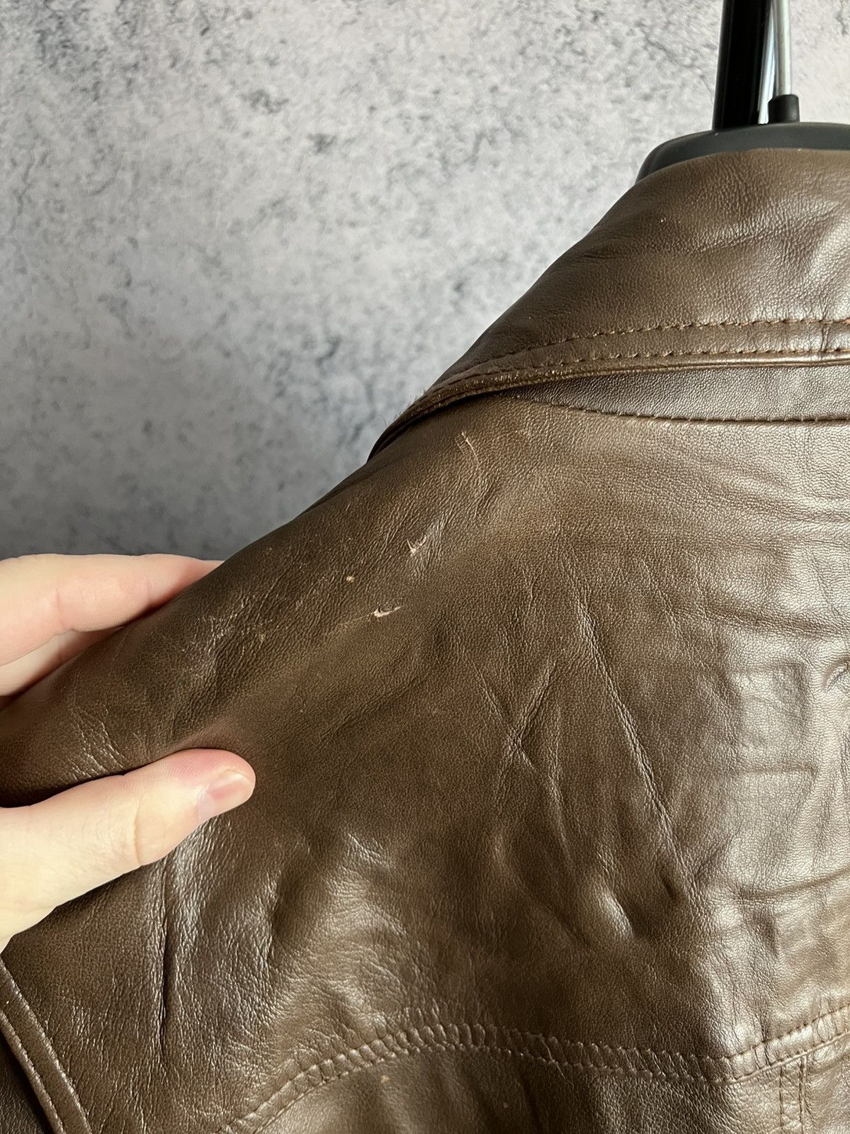 Leather Vintage Arizona Leather Jacket Marcucci Skins USA Air Force Size US L / EU 52-54 / 3 - 21 Thumbnail