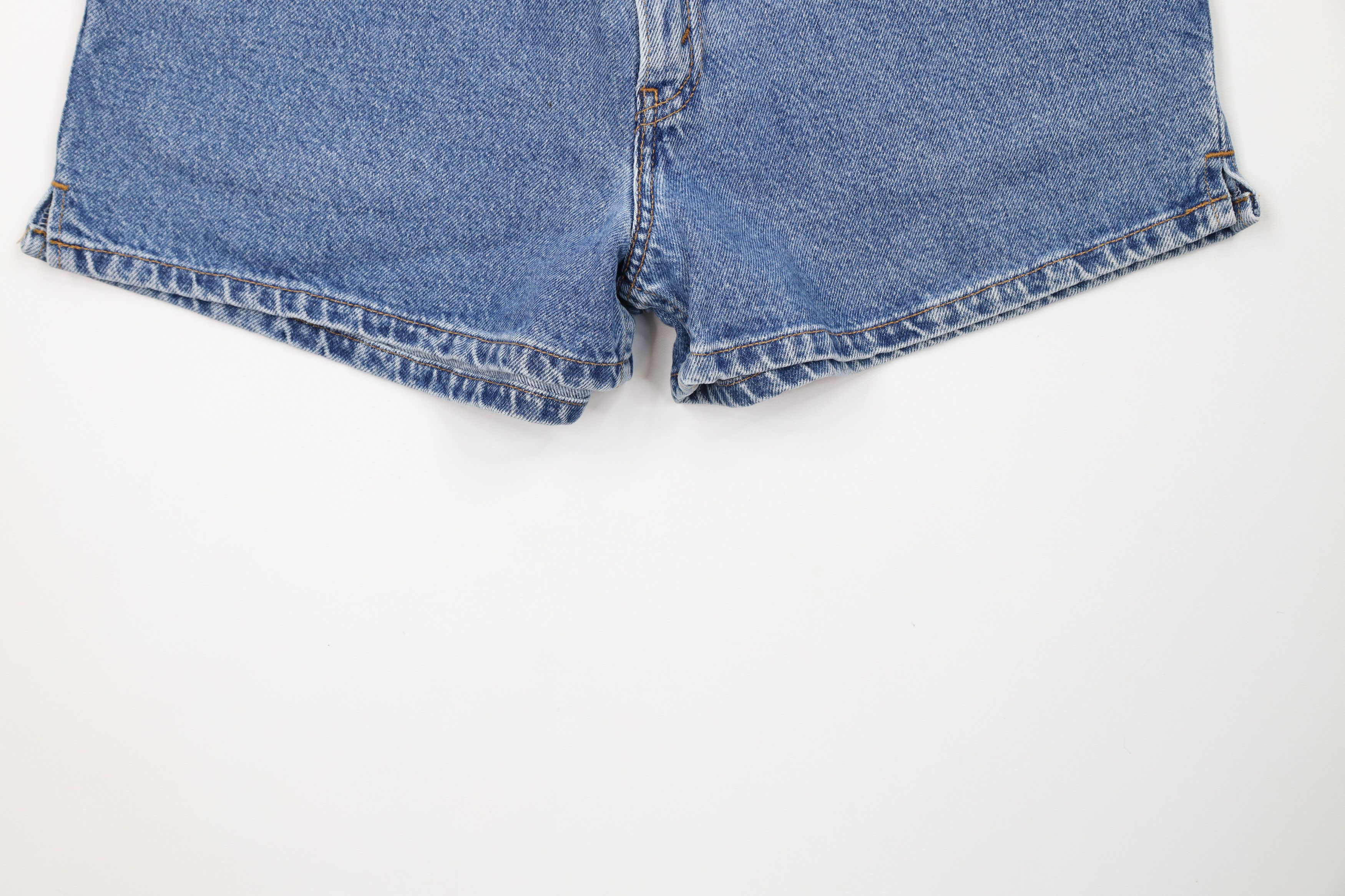 Levi's Vintage 90s Levis Relaxed Fit Denim Jean Shorts Jorts Blue Size 32" / US 10 / IT 46 - 4 Thumbnail