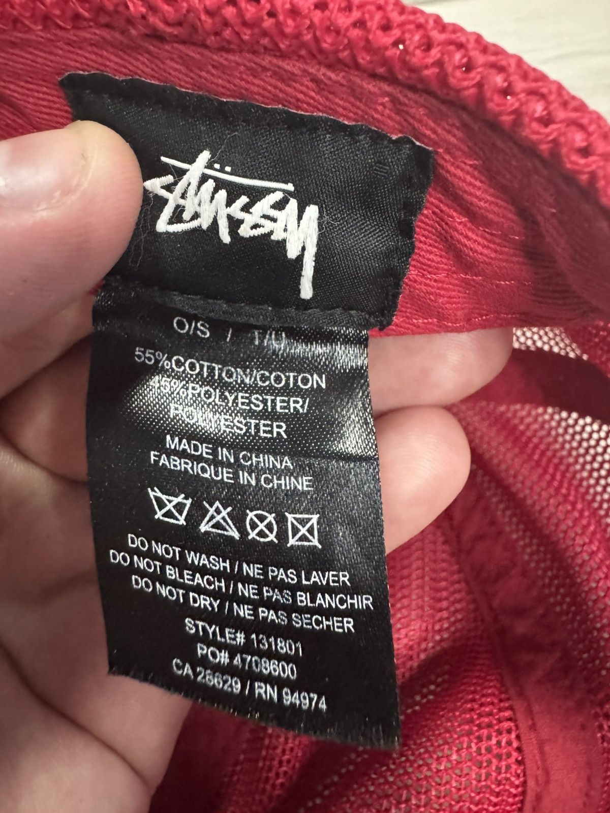 Stussy Stussy cap hat Size ONE SIZE - 9 Thumbnail
