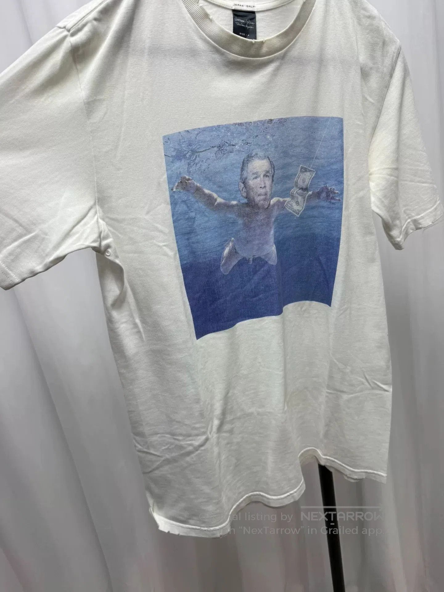 Comme des Garcons Homme Plus Number (N)ine Nirvana T-Shirt Size 4. Size US L / EU 52-54 / 3 - 5 Thumbnail