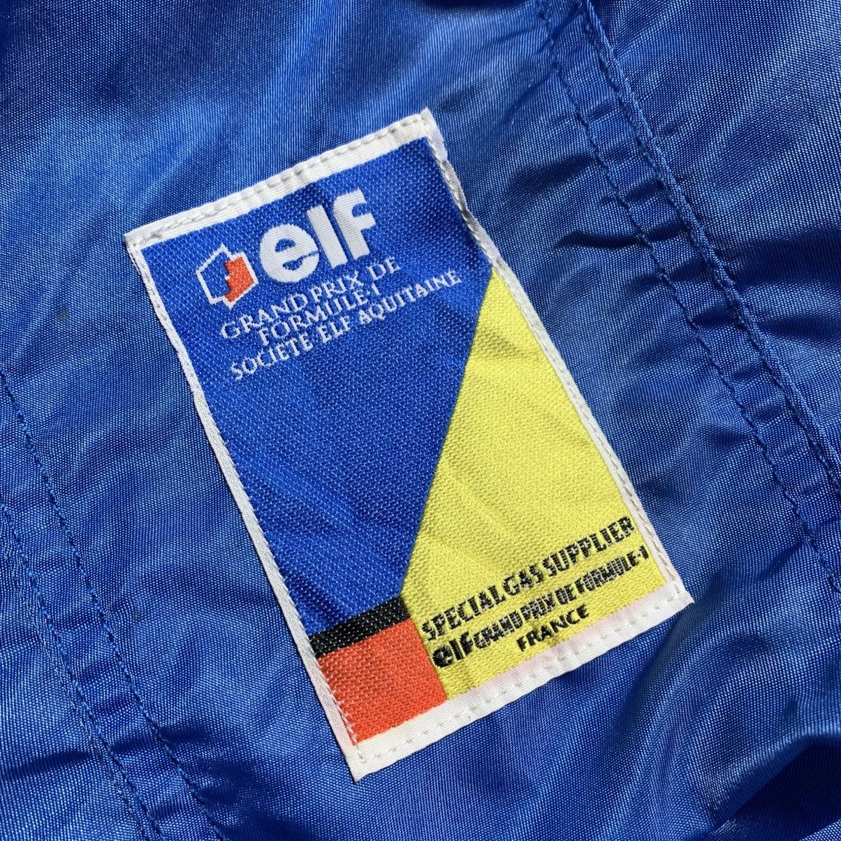 Gear for Sports × Sports Specialties Vintage ♠️ Vtg 90s Elf Renault Grand Prix Formule 1 Gitanes Size US L / EU 52-54 / 3 - 5 Thumbnail