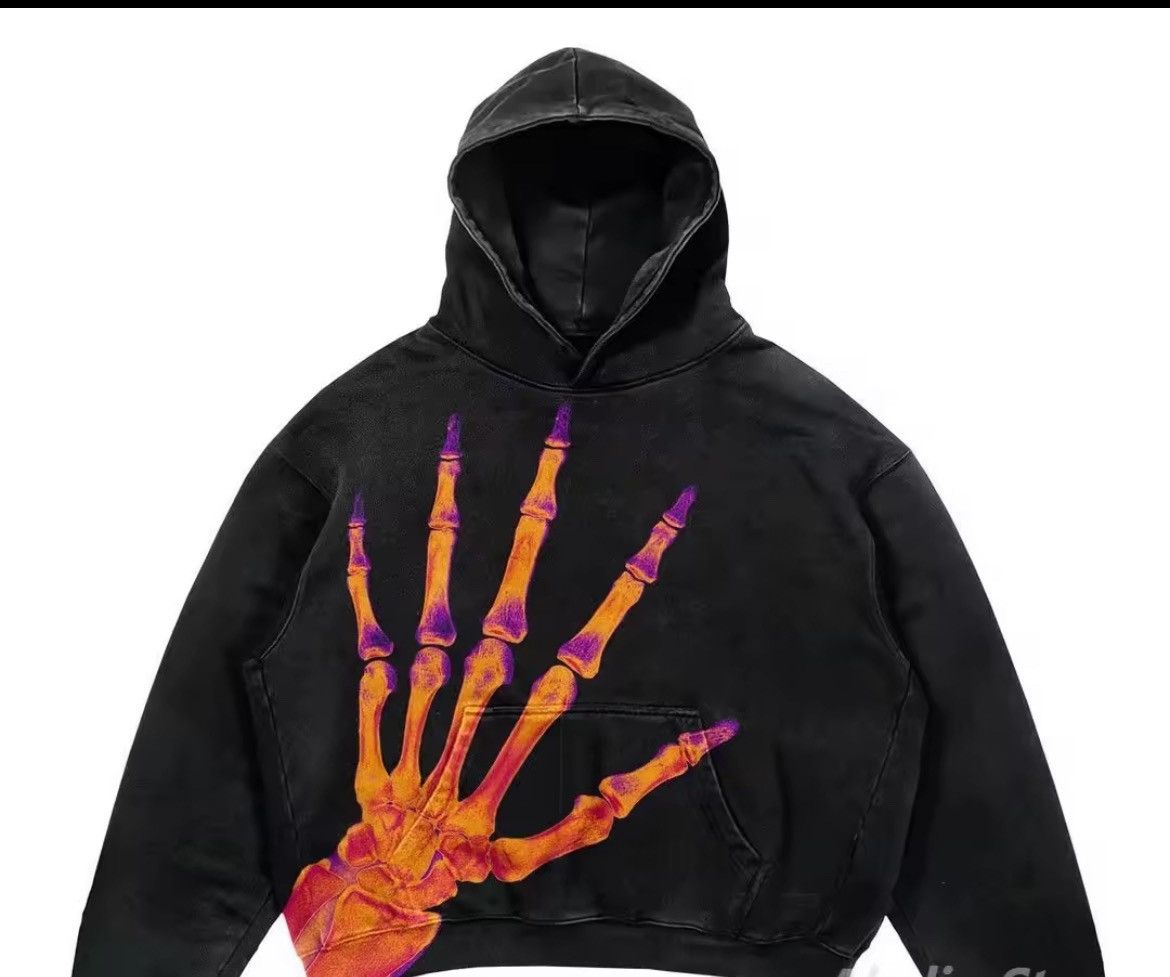 Japanese Brand × Vintage Xray2 Printed Hoodie Size US L / EU 52-54 / 3 - 1 Thumbnail