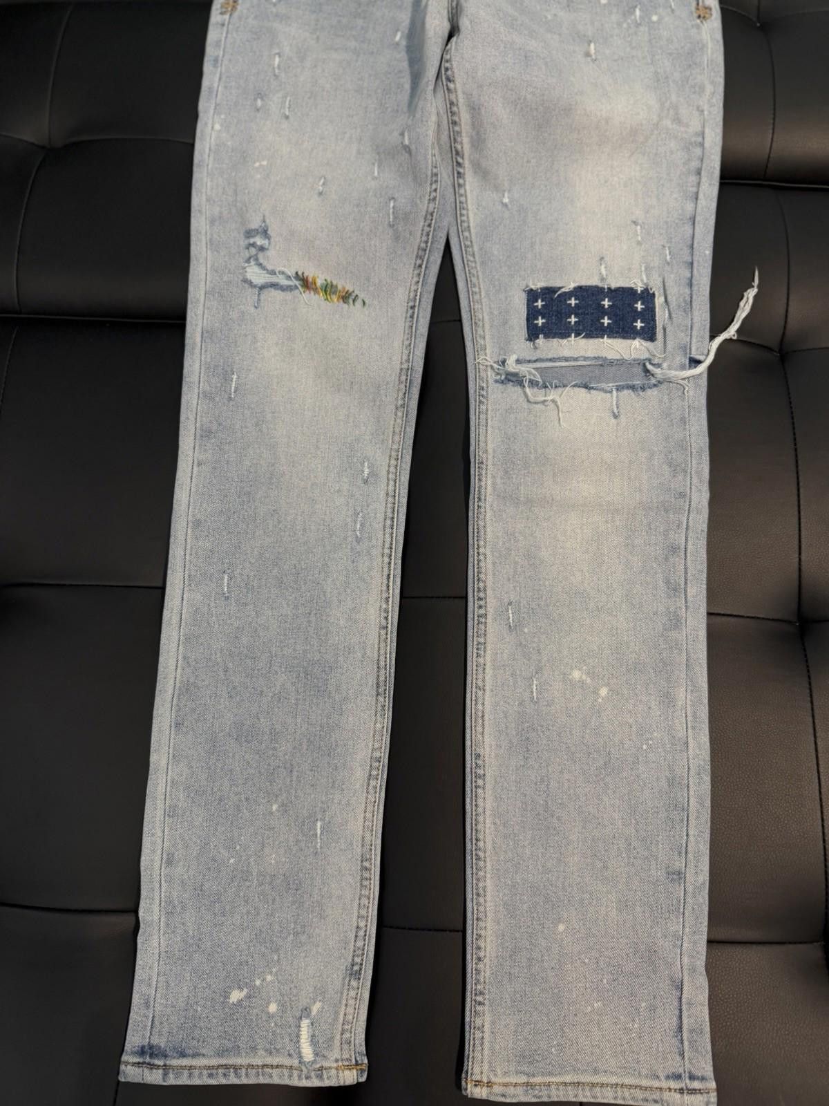 Ksubi Ksubi Men's Jeans Size 32 Light Blue Authentic Pre Owned Size US 32 / EU 48 - 4 Thumbnail