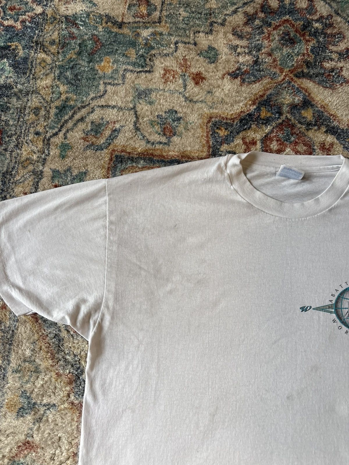 Vintage Vintage Labatt Blue Beer World Tour T-shirt Size XL Size US XL / EU 56 / 4 - 7 Thumbnail