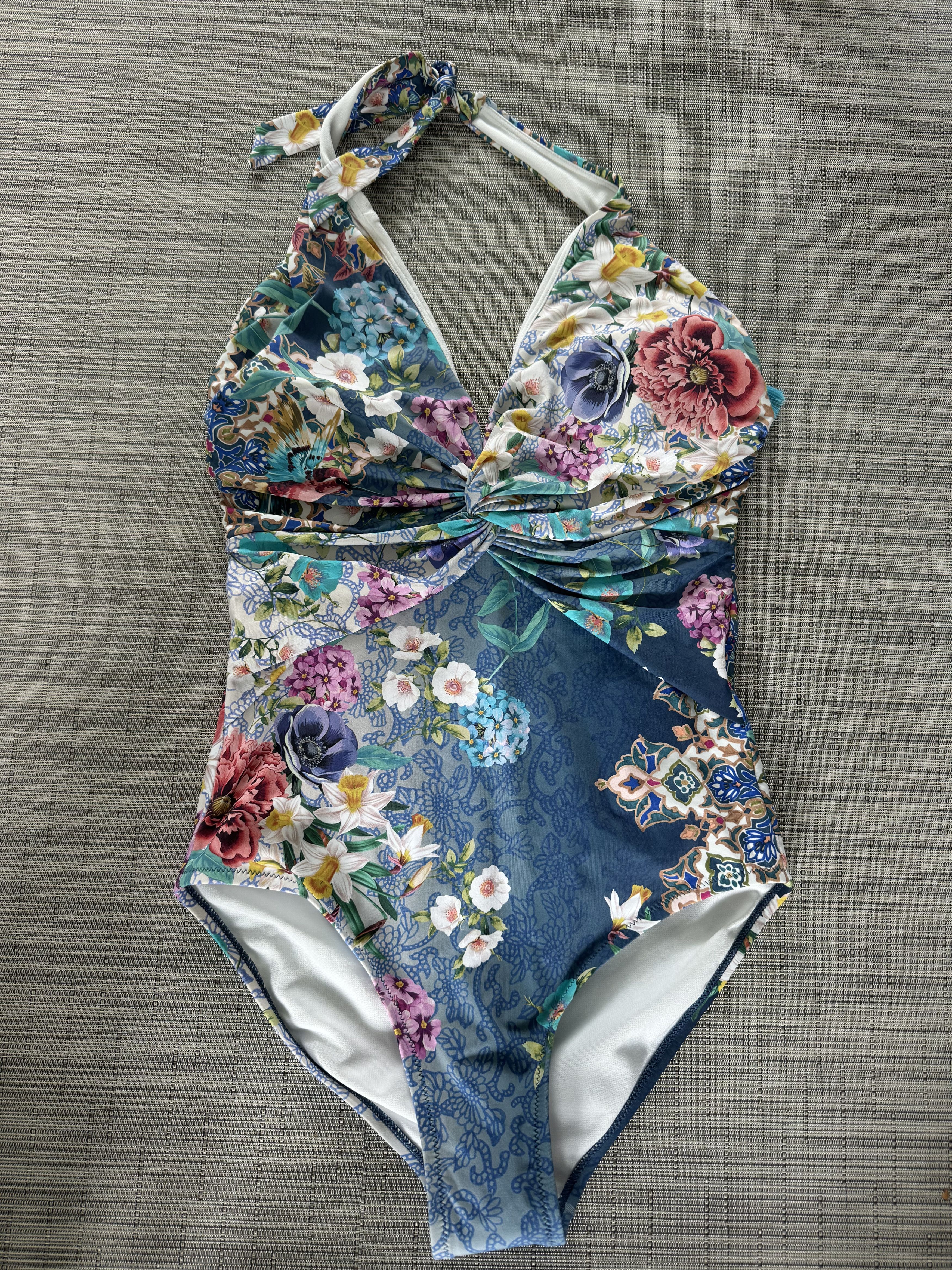 Johnny Was Sady One Piece Swimsuit Size: S Size ONE SIZE - 6 Thumbnail