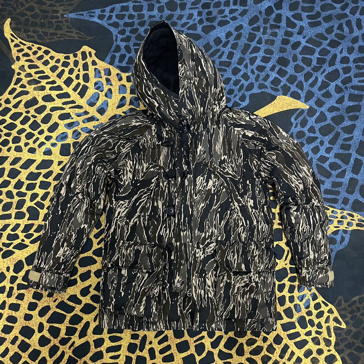 Johnbull × KOJIMA GENES Johnbull Kojima Goose down Puffer Camouflage Jacket Size US M / EU 48-50 / 2 - 1 Thumbnail