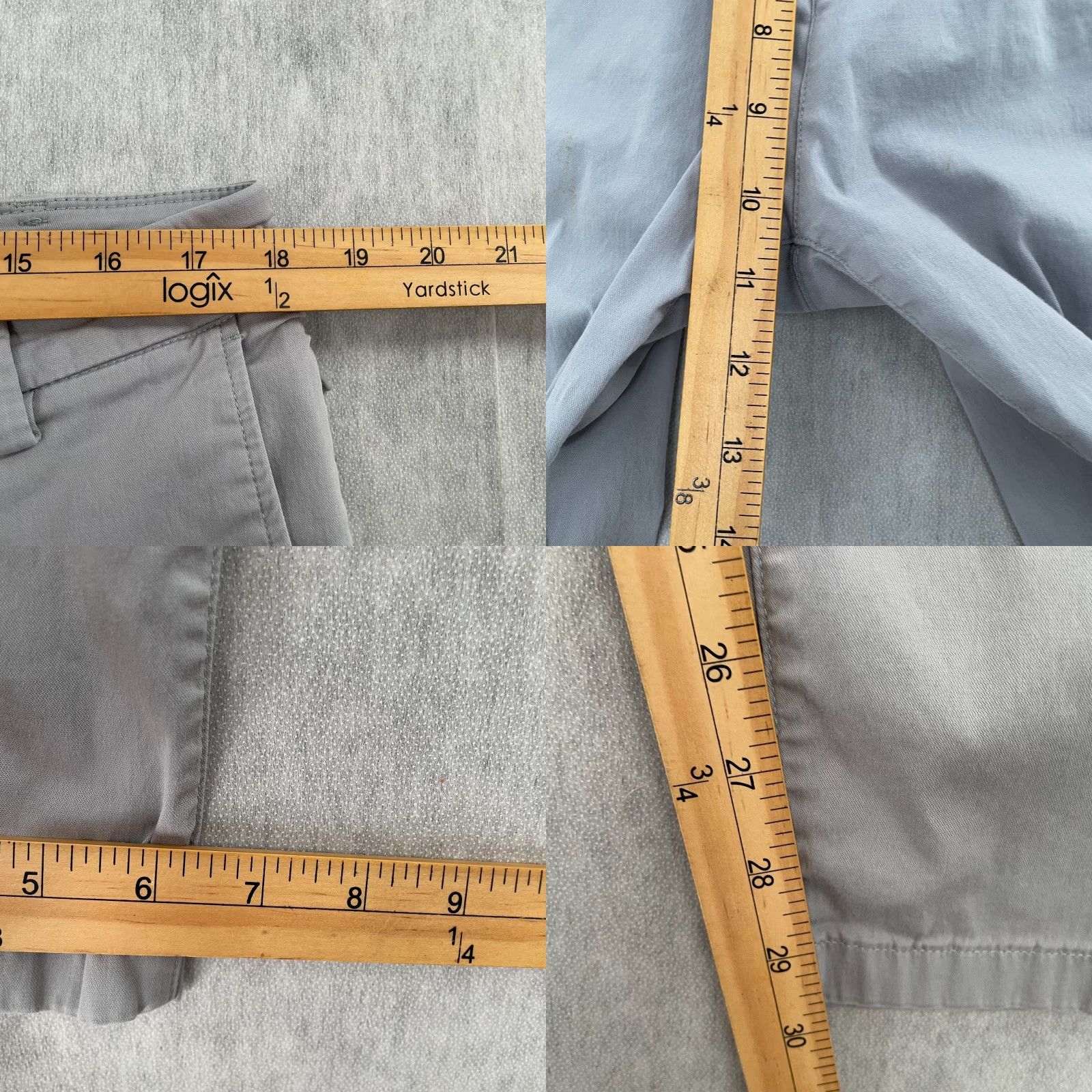 Vintage Birddogs Pants Adult 36 Gray Lined Performance Casual Cotton Blend Straight Mens Size US 36 / EU 52 - 9 Thumbnail