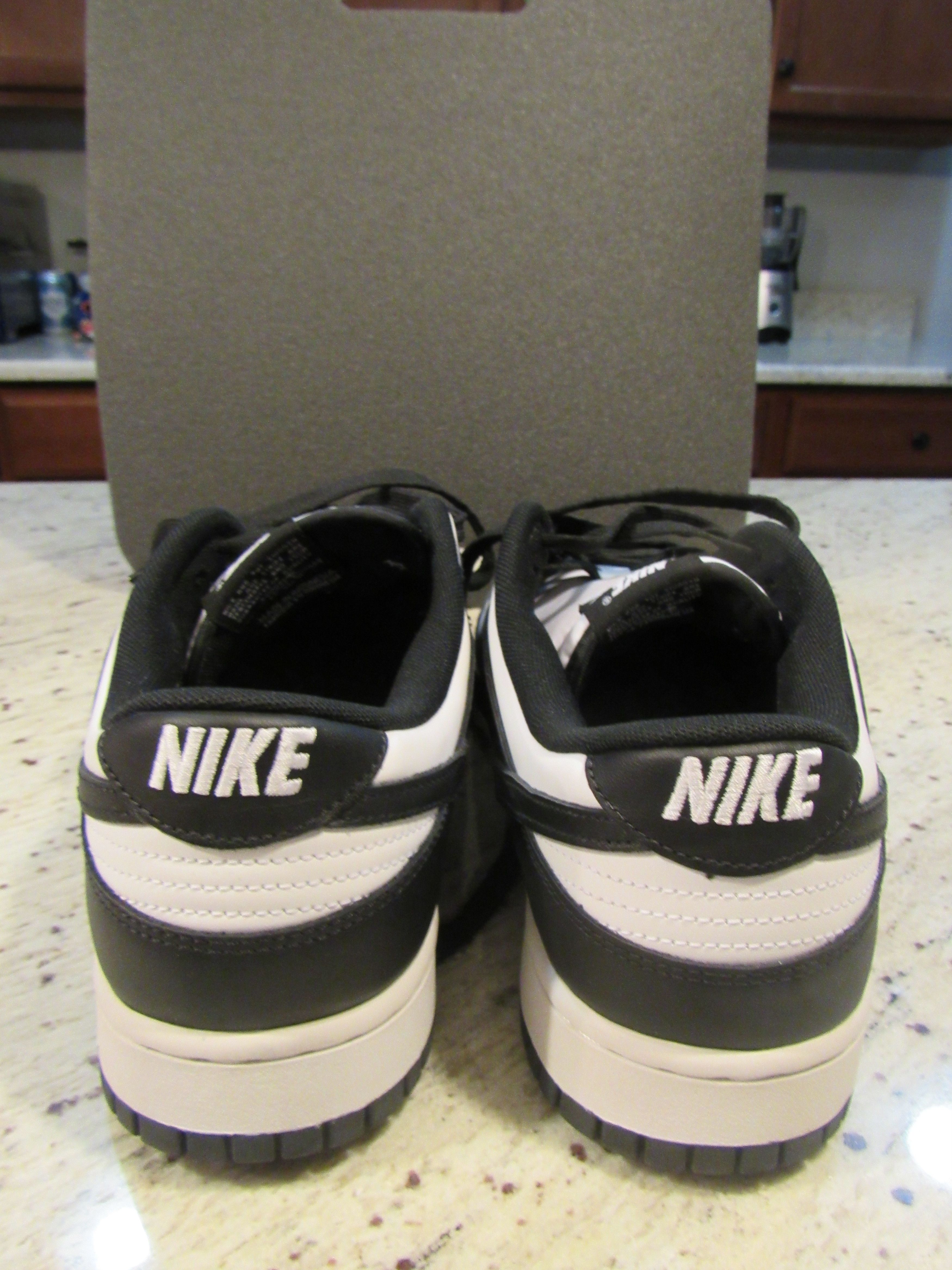 Nike Nike Dunk Low 'Black White' Size US 12.5 / EU 45-46 - 4 Thumbnail
