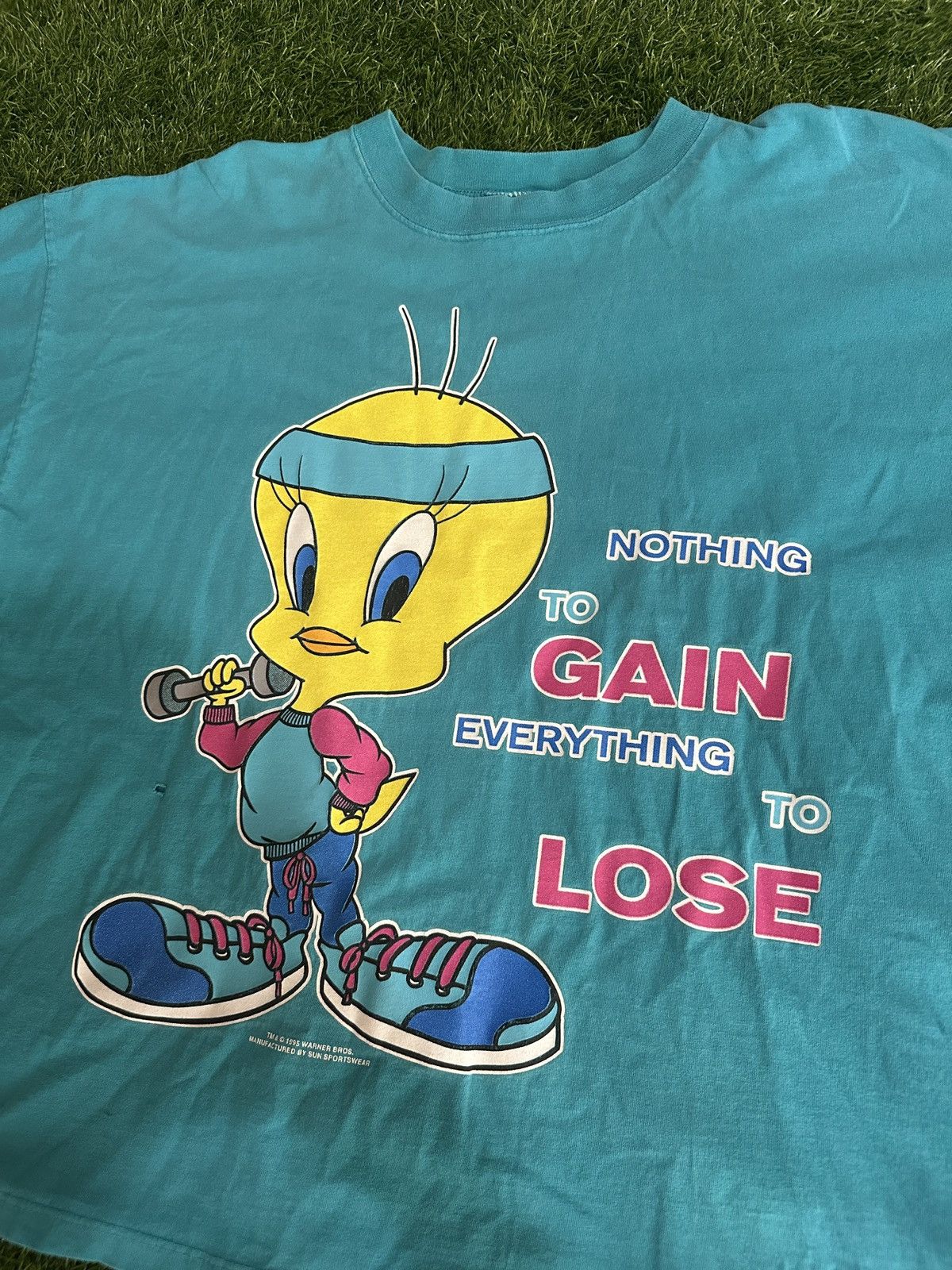 Warner Bros Vintage warner bros looney tunes tweety bird tee shirt L/XL Size US L / EU 52-54 / 3 - 2 Thumbnail