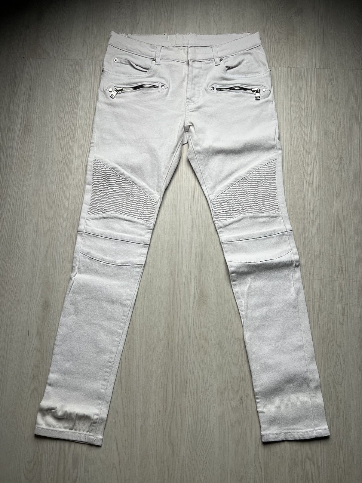 Balmain Balmain Biker Jeans Size US 30 / EU 46 - 1 Thumbnail
