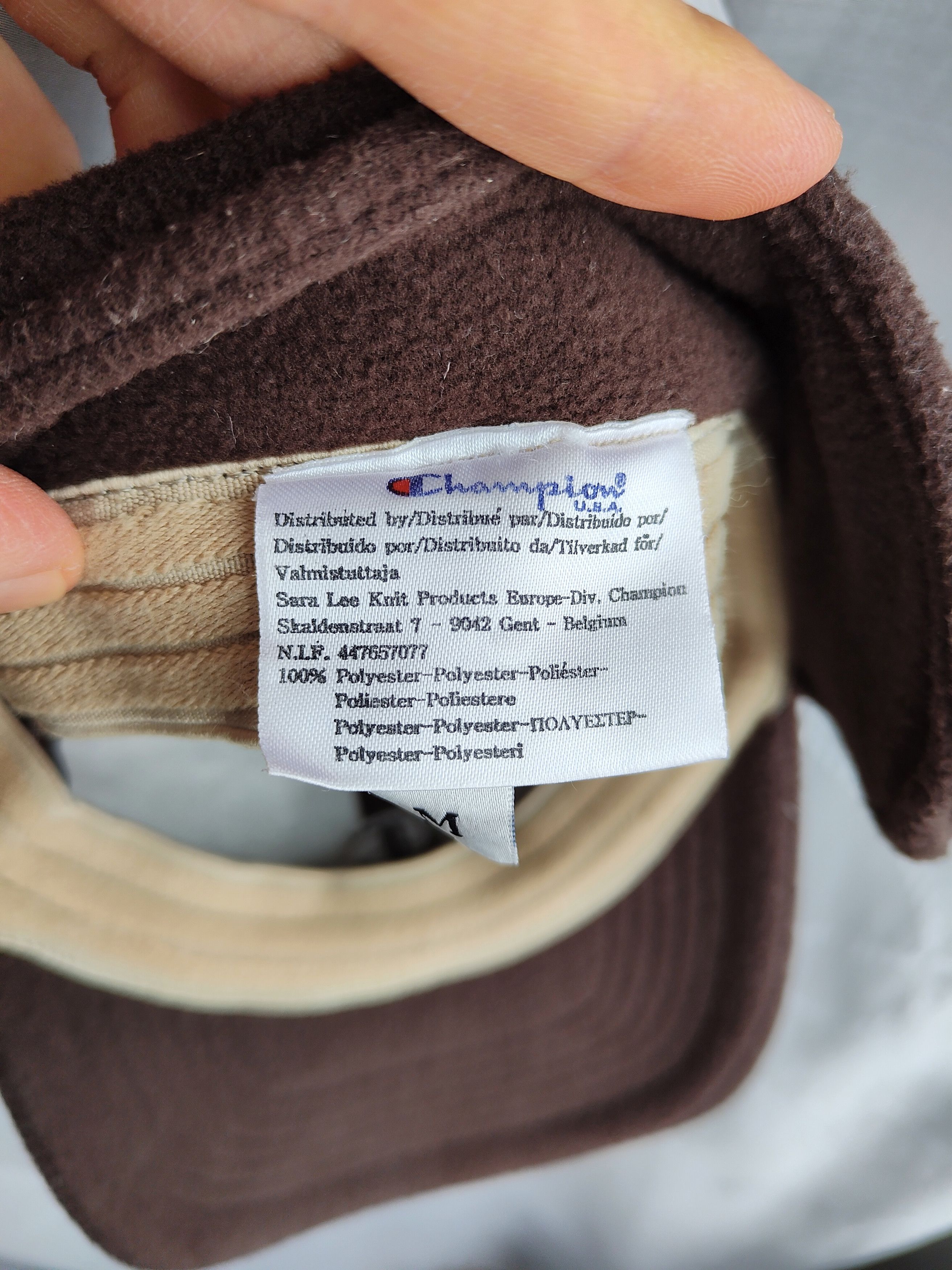 Champion Vintage Champion Fleece Cap Ear Flaps Trapper Korea Y2K 90s Size ONE SIZE - 9 Thumbnail