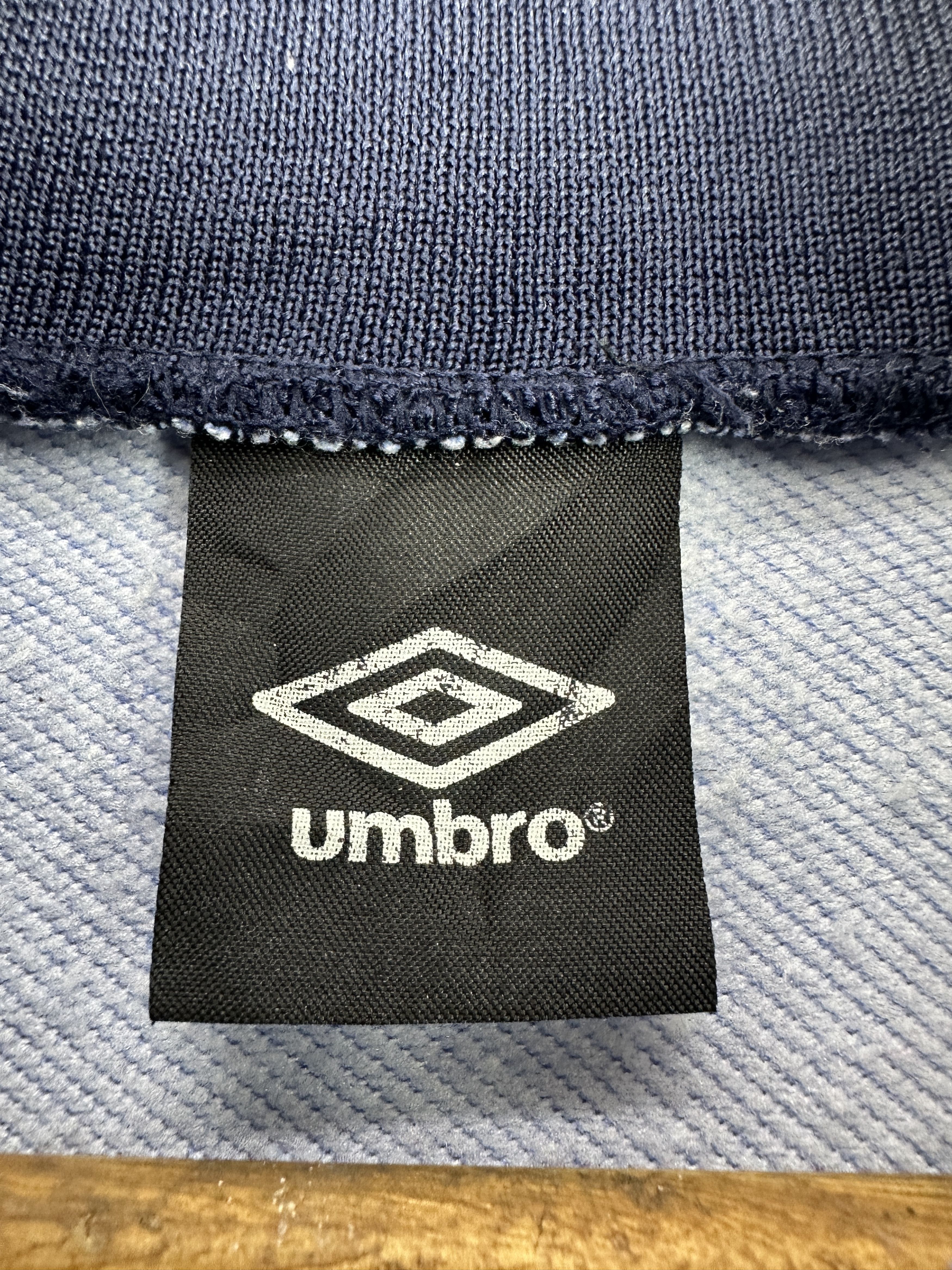 Umbro Vintage Umbro England Track Jacket Descente Blue BP0023 Size US XL / EU 56 / 4 - 5 Thumbnail