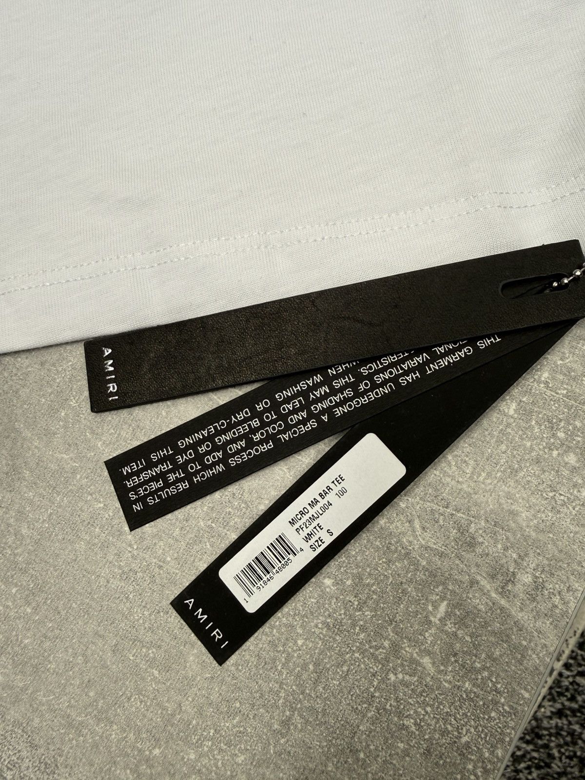 Amiri Ma Bar Club Tee White. BNWT. RRP £440 Size US S / EU 44-46 / 1 - 9 Thumbnail