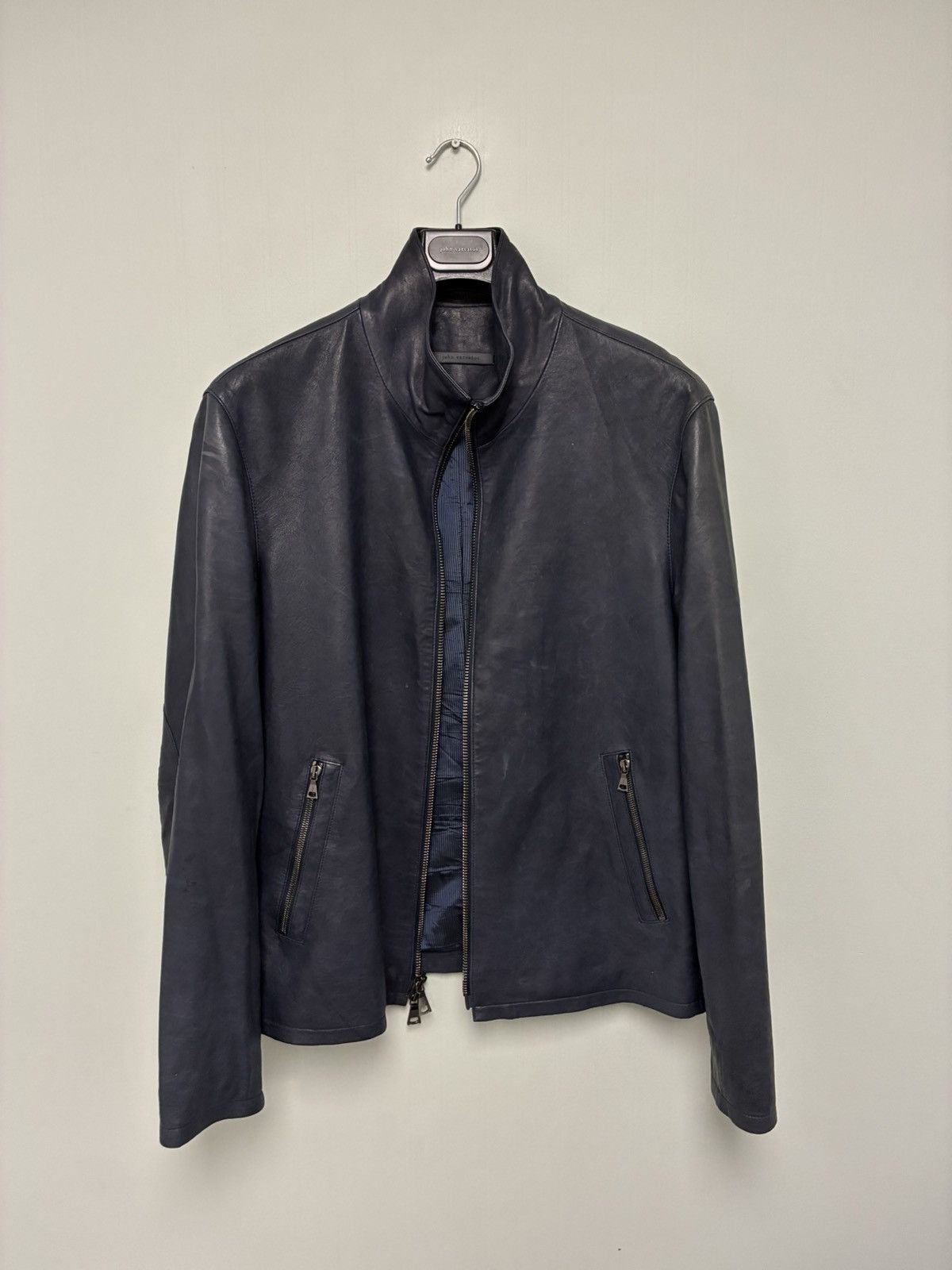 John Varvatos Lambskin Leather Jacket EU 52 US 42 Size US L / EU 52-54 / 3 - 11 Thumbnail