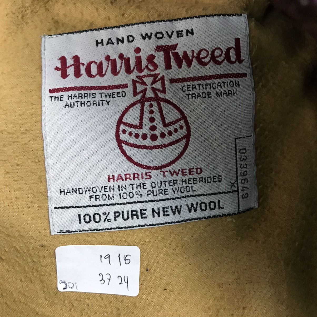 Harris Tweed × Japanese Brand HARRIS TWEED DUFFUR WOOL JACKET Size US S / EU 44-46 / 1 - 10 Thumbnail