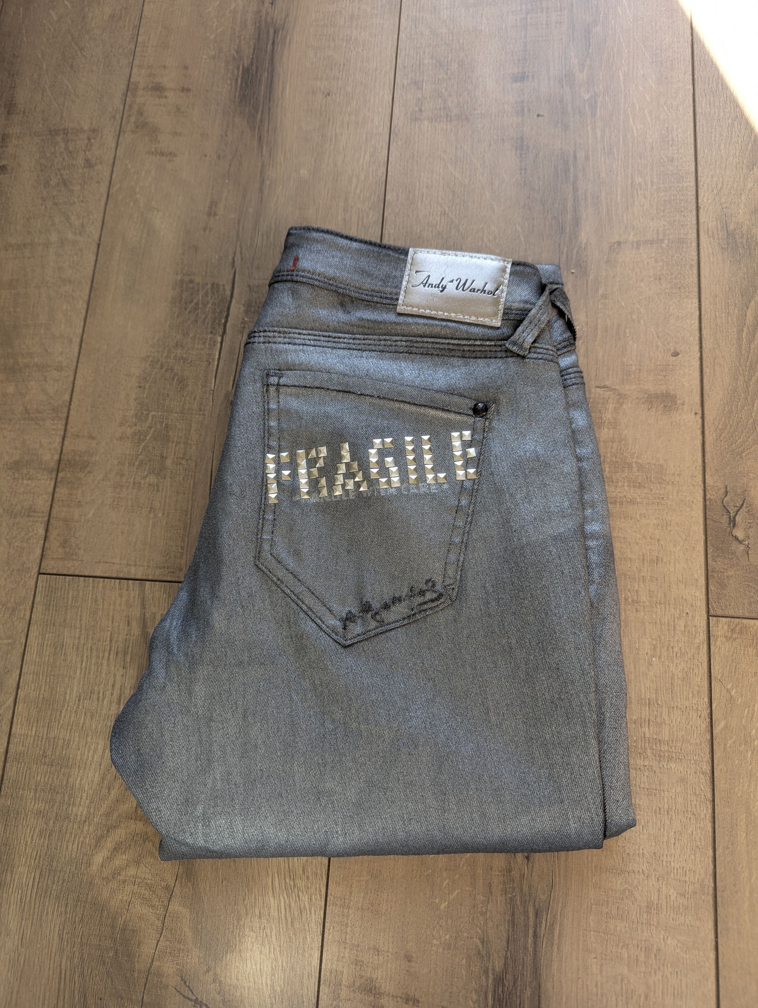 Andy Worhol Pepe jeans pants