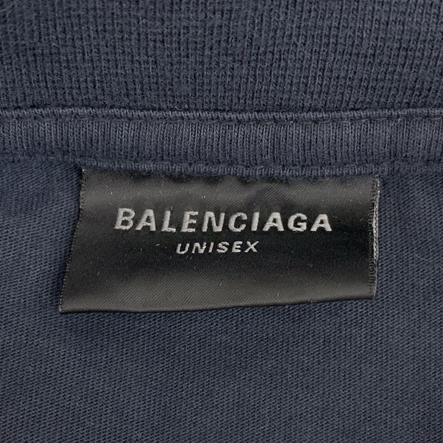 Balenciaga Balenciaga Distressed Logo Dress Black (S) Size S / US 4 / IT 40 - 7 Thumbnail