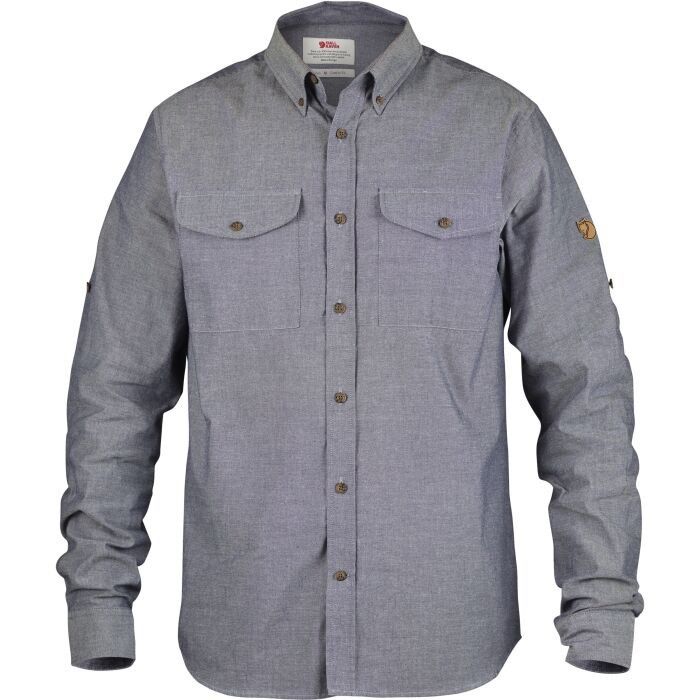 Fjallraven Fjallraven Ovik Chambray Button Up Shirt Outdoor Life Size US L / EU 52-54 / 3 - 10 Thumbnail