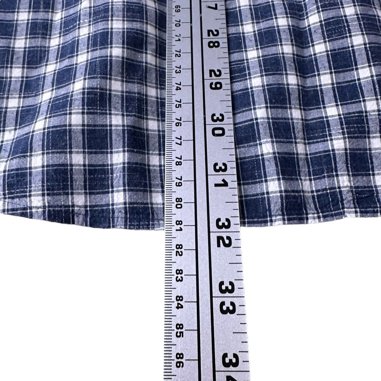 Billy Reid Billy Reid Shirt Men XL Plaid Cotton Long Sleeve Button Down Size US XL / EU 56 / 4 - 10 Thumbnail