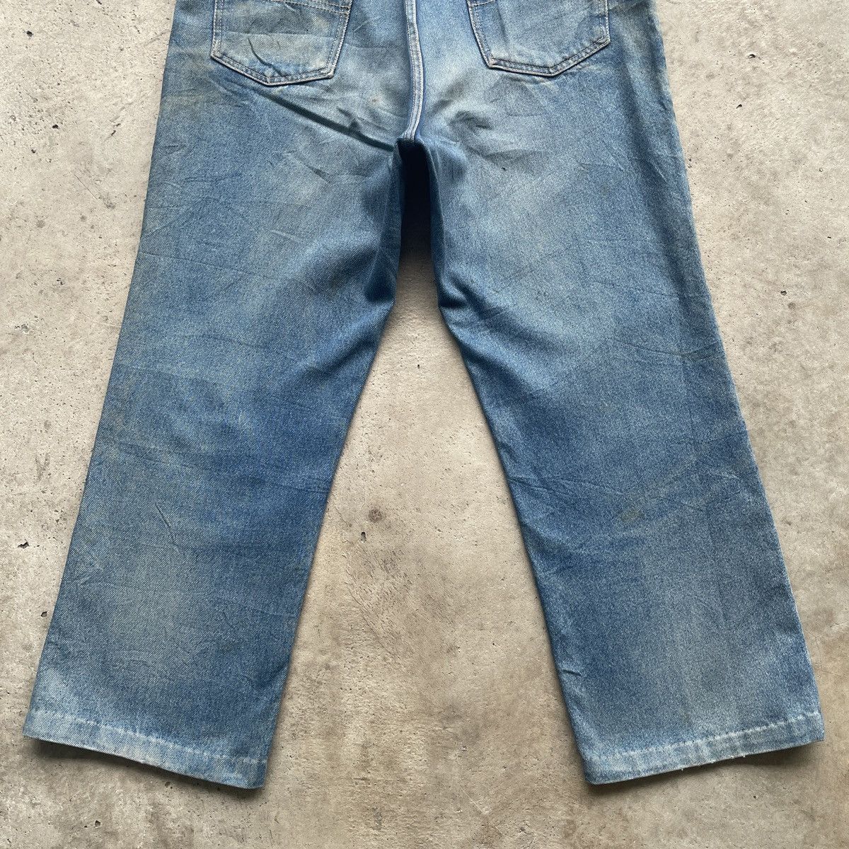 Japanese Brand Vintage Bee Bell Japan RUSTY Faded Jeans Denim Pants W35 Size US 35 - 11 Thumbnail