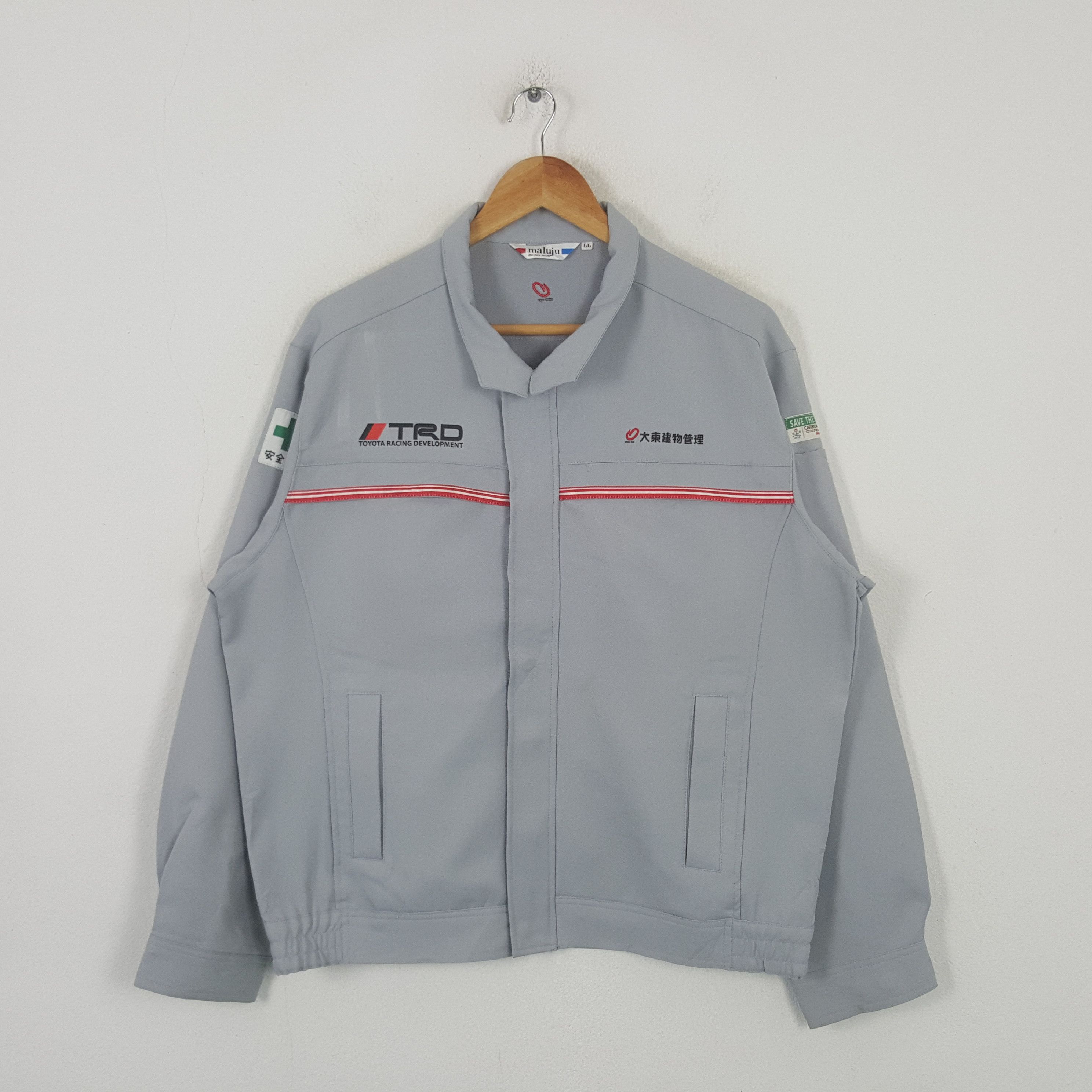 Japanese Brand Vintage Toyota Racing Development TRD Custom Art Jacket RR7 Size US L / EU 52-54 / 3 - 3 Thumbnail
