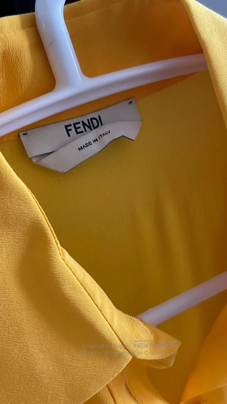 Fendi Fendi Silk dress Size XS / US 0-2 / IT 36-38 - 4 Thumbnail