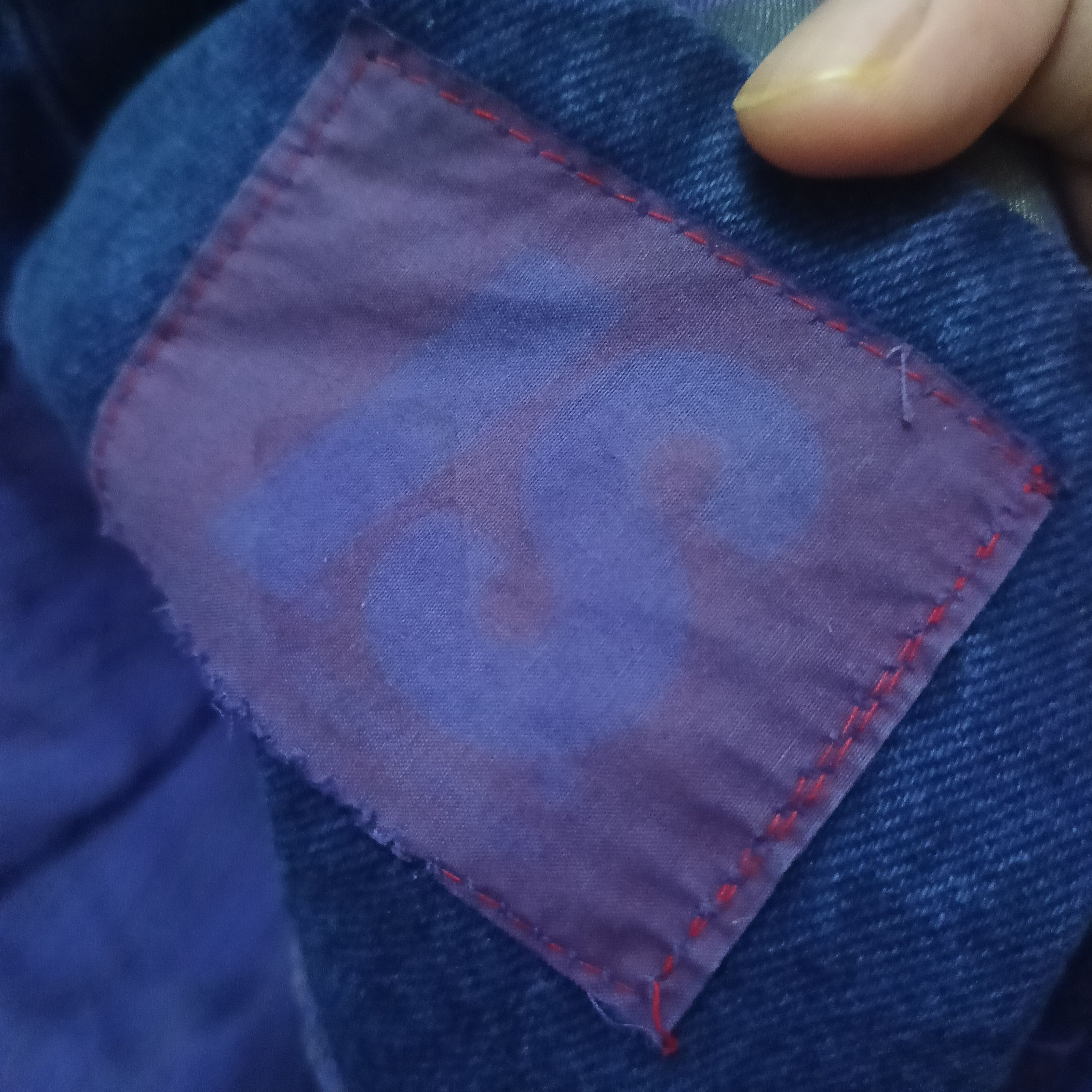 Issey Miyake 🔥VINTAGE Rare design ISSEY MIYAKE MEN DENIM JACKET Size US XL / EU 56 / 4 - 12 Thumbnail