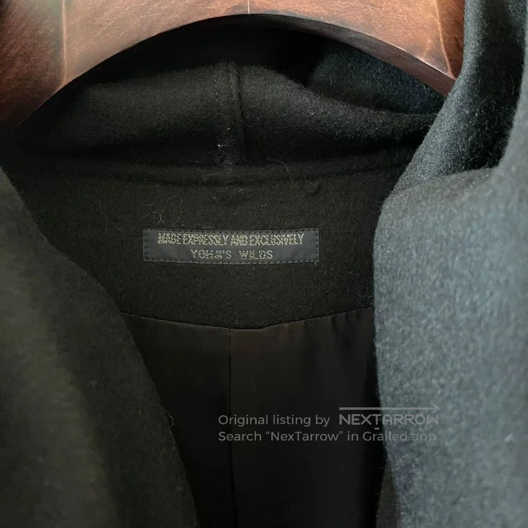 Yohji Yamamoto Yohji Yamamoto Belted Hooded Cashmere Coat. Size US M / EU 48-50 / 2 - 4 Thumbnail