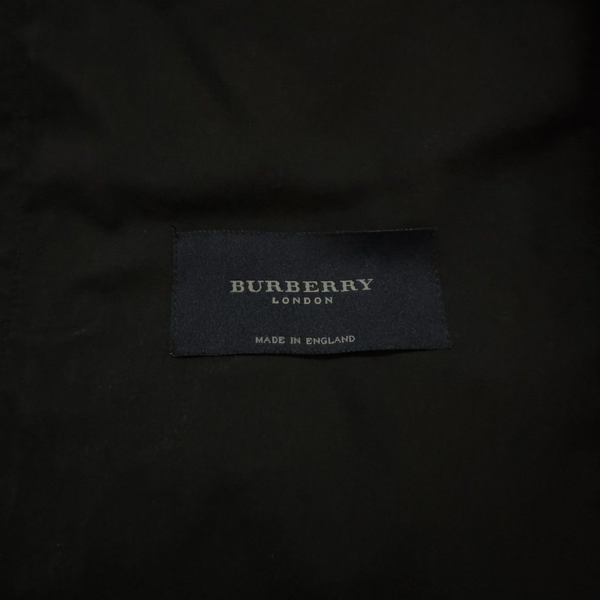 Burberry Burberry England Black Trench Coat Jacket Size L / US 10 / IT 46 - 8 Thumbnail