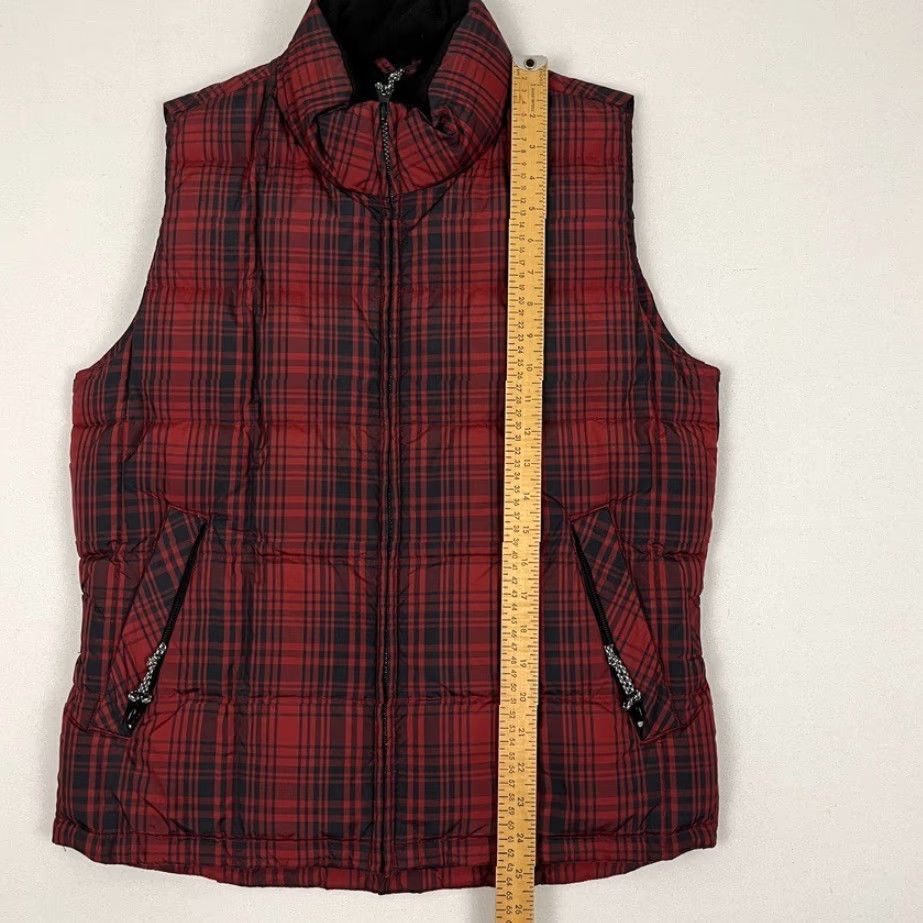 Eddie Bauer Eddie Bauer Goose Down Puffer Vest Adult Small Red Black Weather Edge Hike Zip Size S / US 4 / IT 40 - 3 Thumbnail