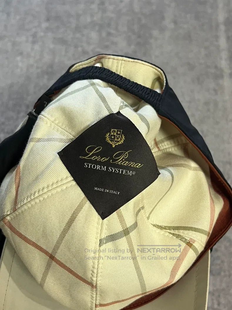 Loro Piana Loro Piana Embroidered Logo Baseball Cap Size ONE SIZE - 6 Thumbnail